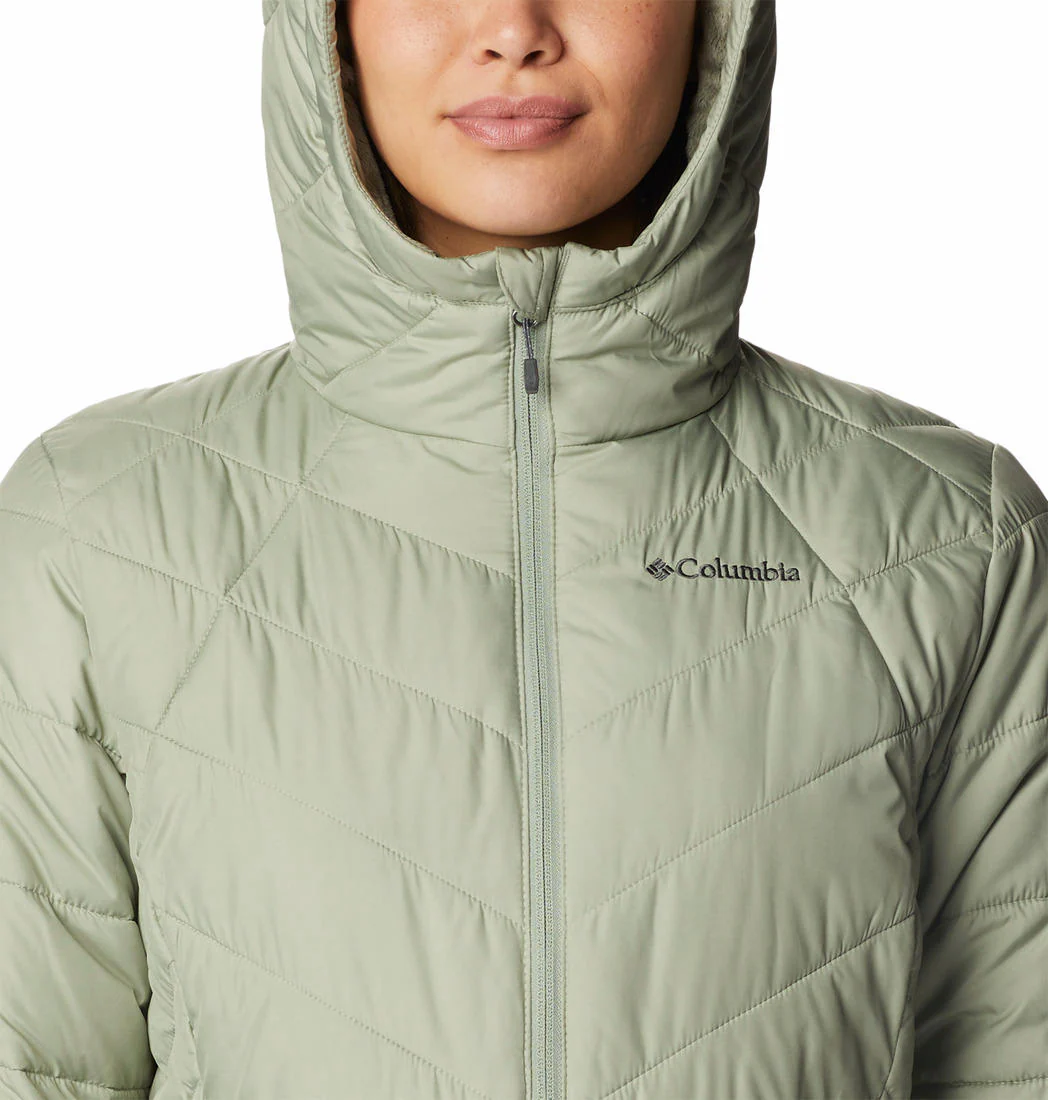 Columbia Women Green Heavenly Hooded Jacket - Image 2