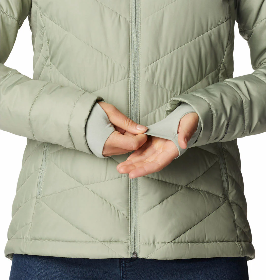 Columbia Women Green Heavenly Hooded Jacket - Image 5