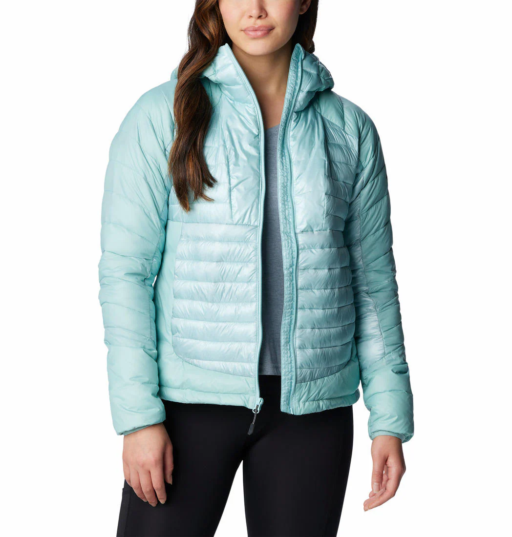 Columbia Women Blue Labyrinth Loop Hooded Jacket - Image 4