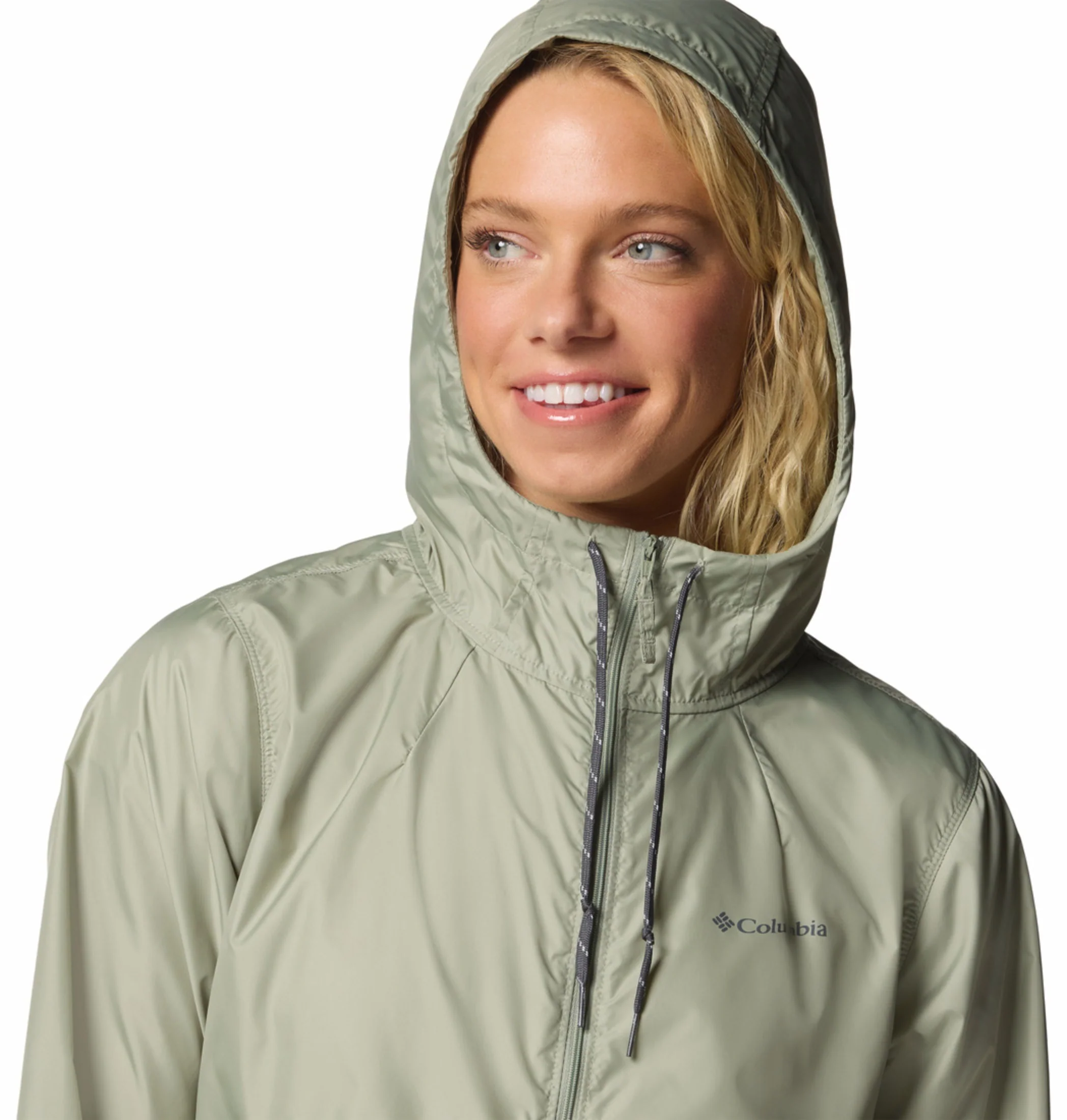 Columbia Women Green Omni-Shade Flash Forward II Windbreaker - Image 6