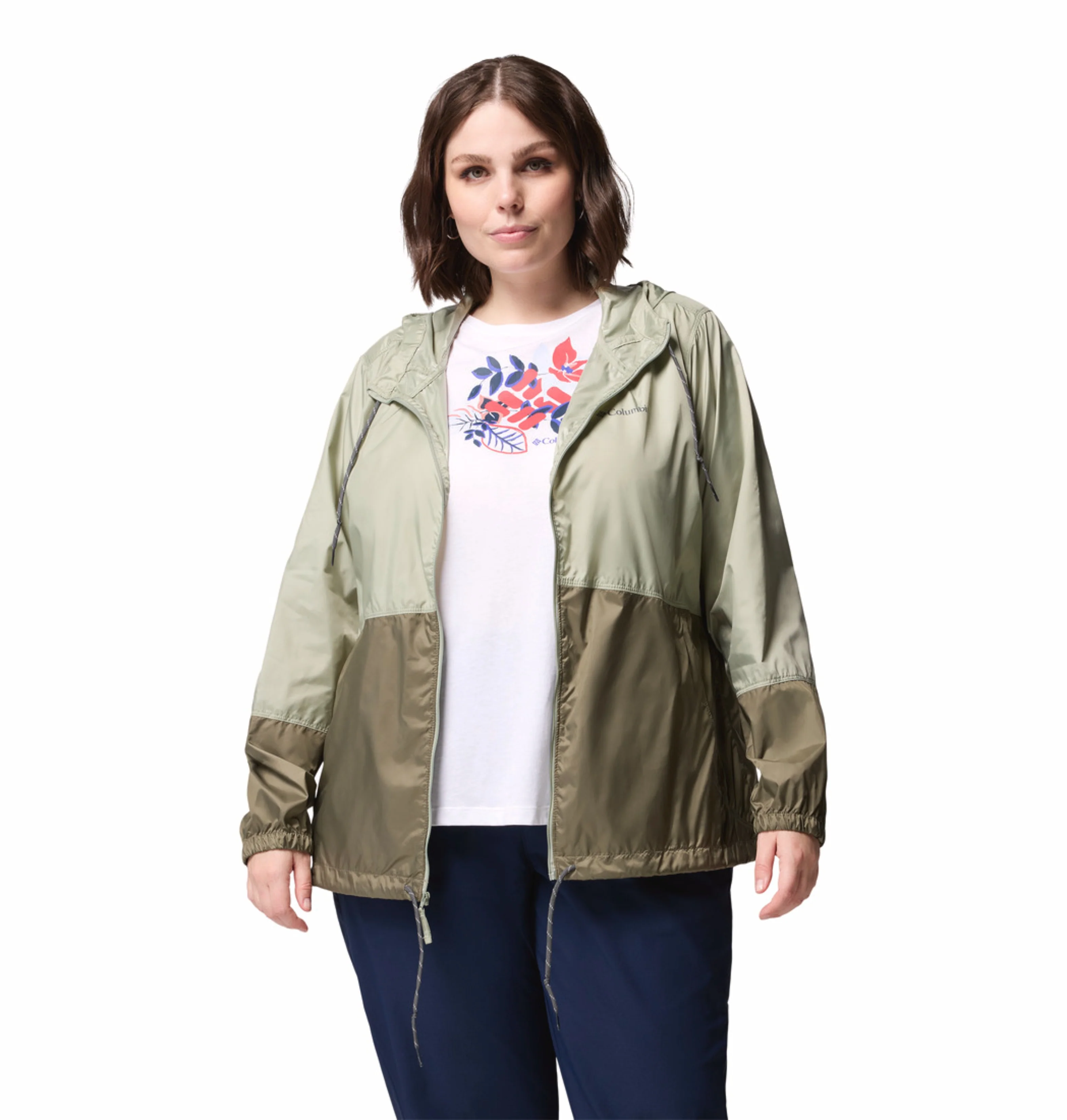 Columbia Women Green Omni-Shade Flash Forward II Windbreaker - Image 7