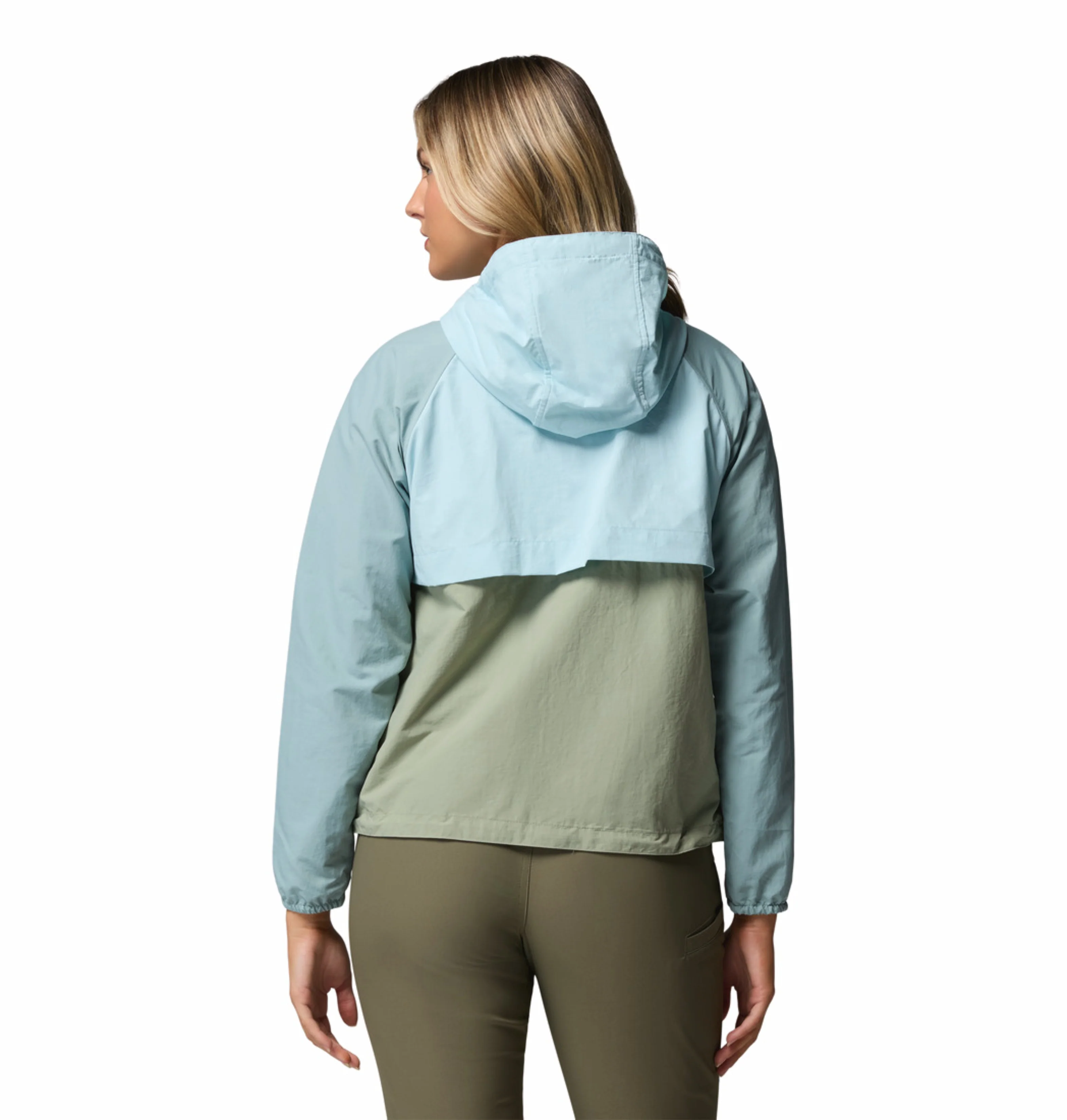 Columbia Women Green Omni-Shade Spire Valley Windbreaker - Image 2