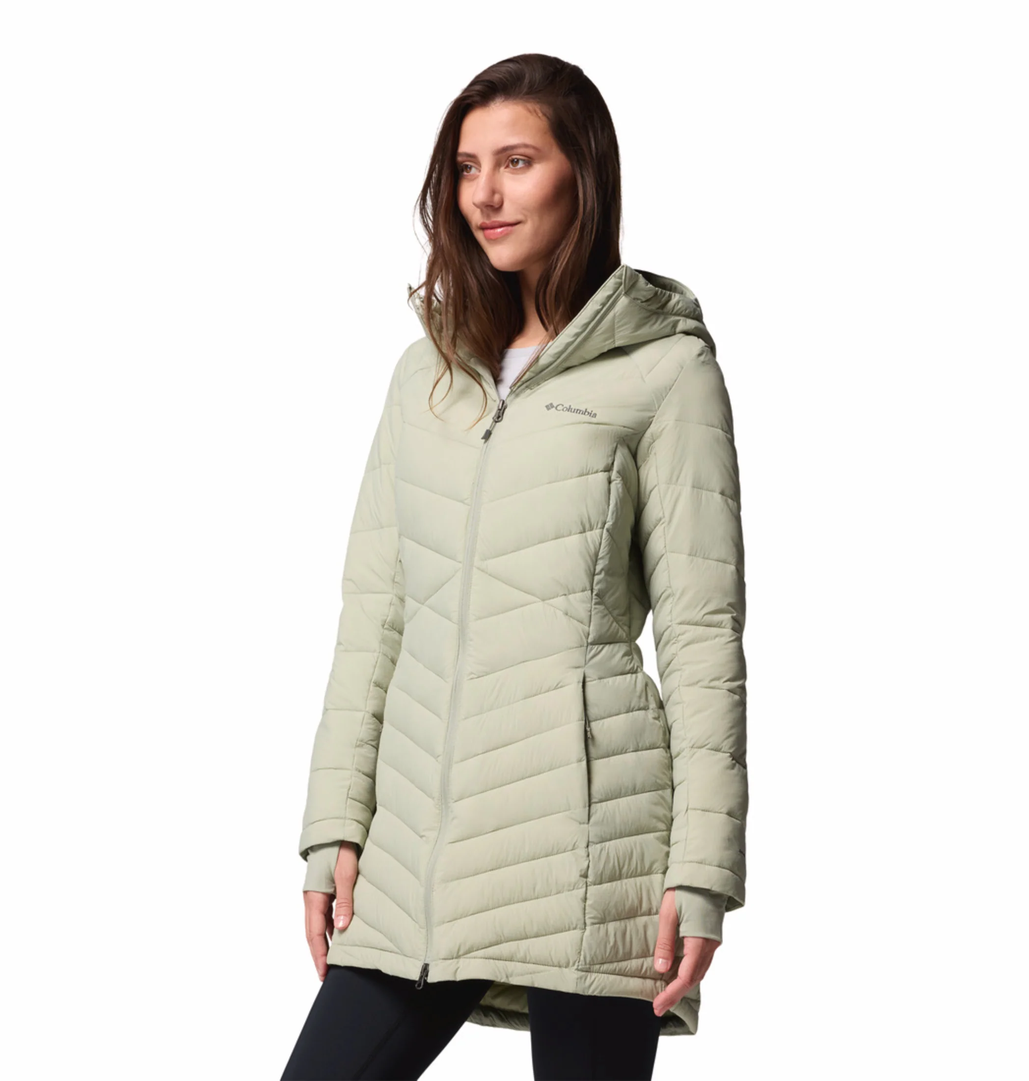 Columbia Women Green OmniHeat Infinity Joy Peak II Jacket - Image 5
