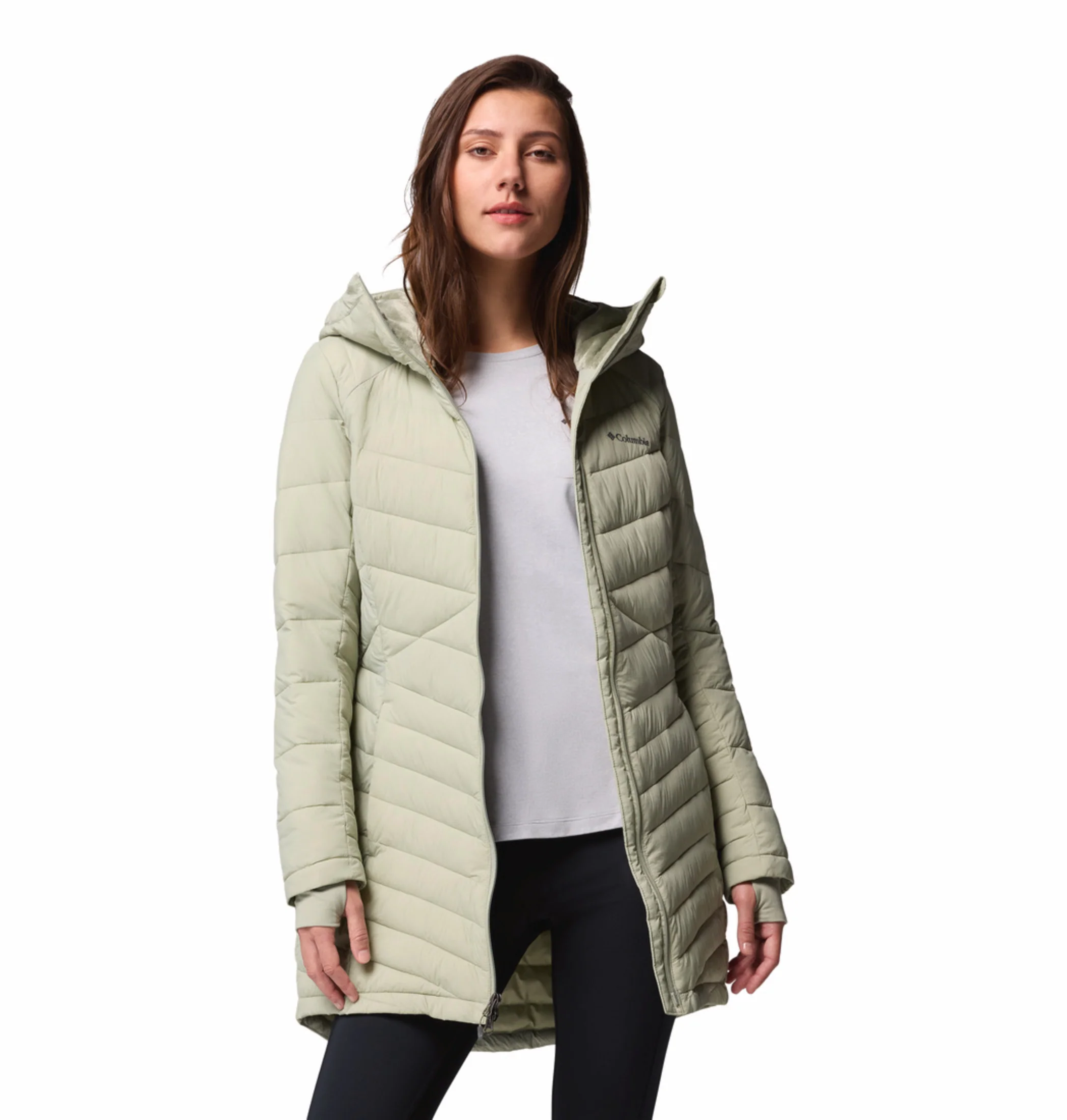 Columbia Women Green OmniHeat Infinity Joy Peak II Jacket - Image 7