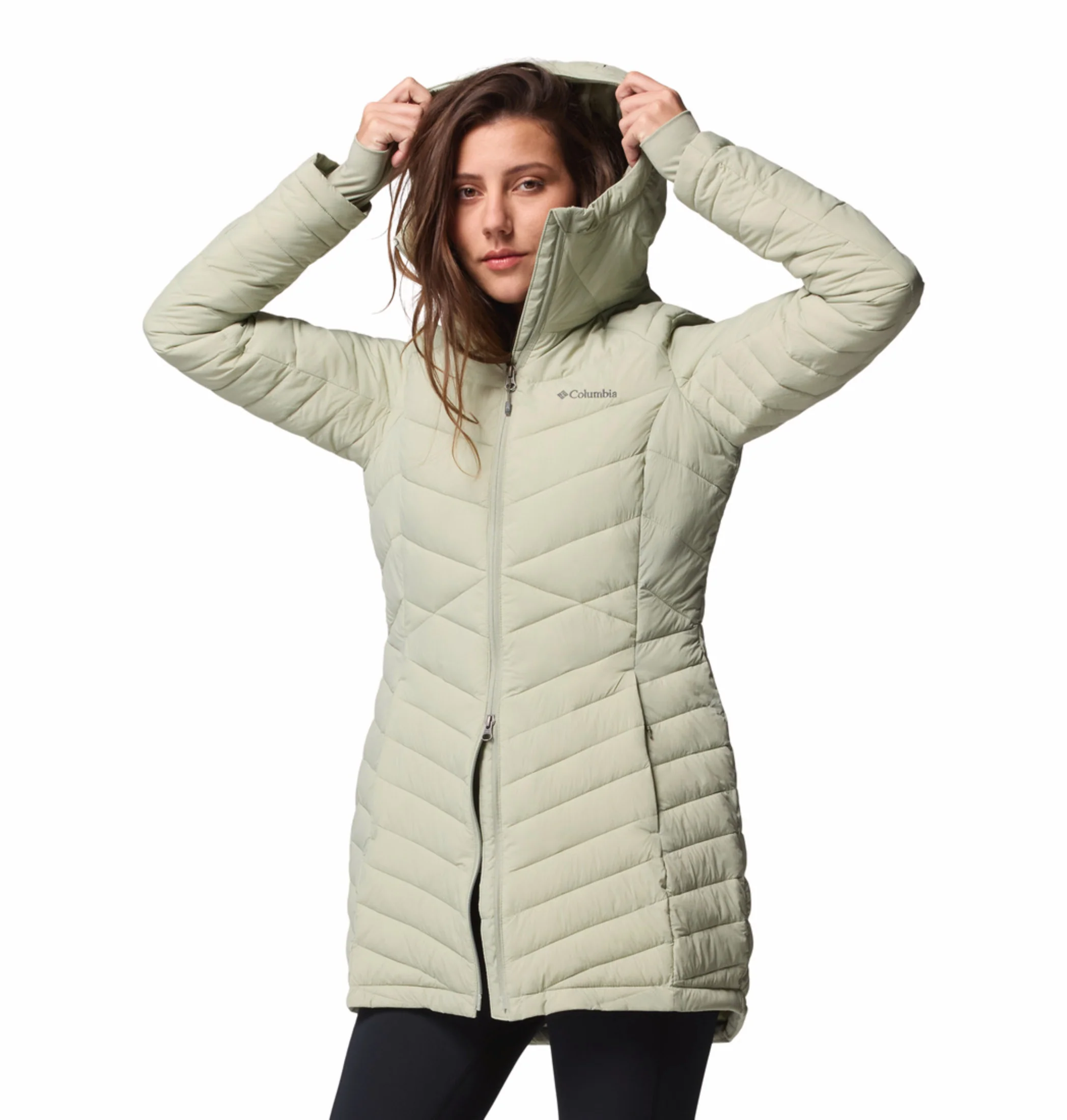 Columbia Women Green OmniHeat Infinity Joy Peak II Jacket - Image 9