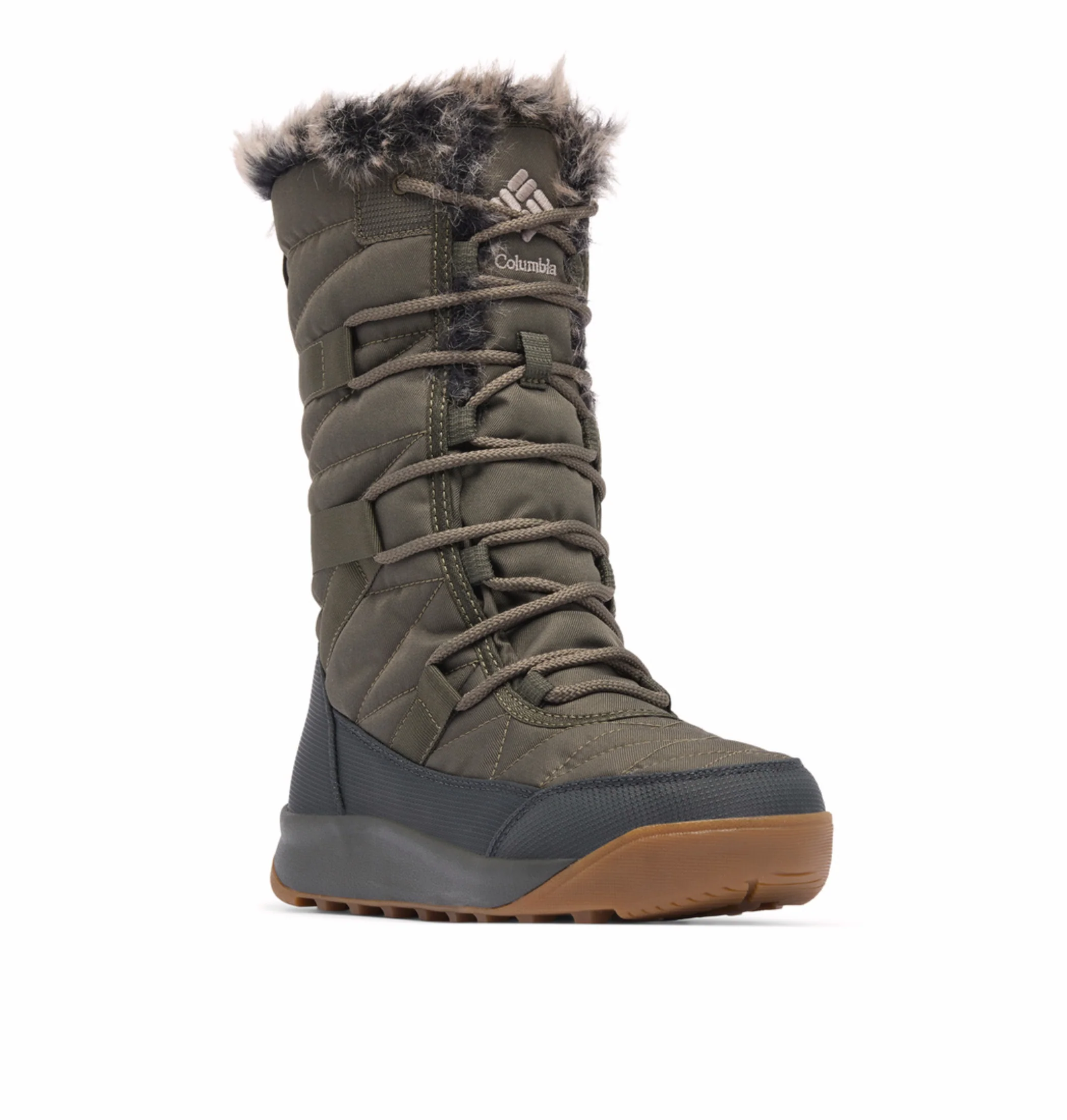 Columbia Women Green OmniHeat Reflective Minx IV Waterproof Snow Sports Boots - Image 10