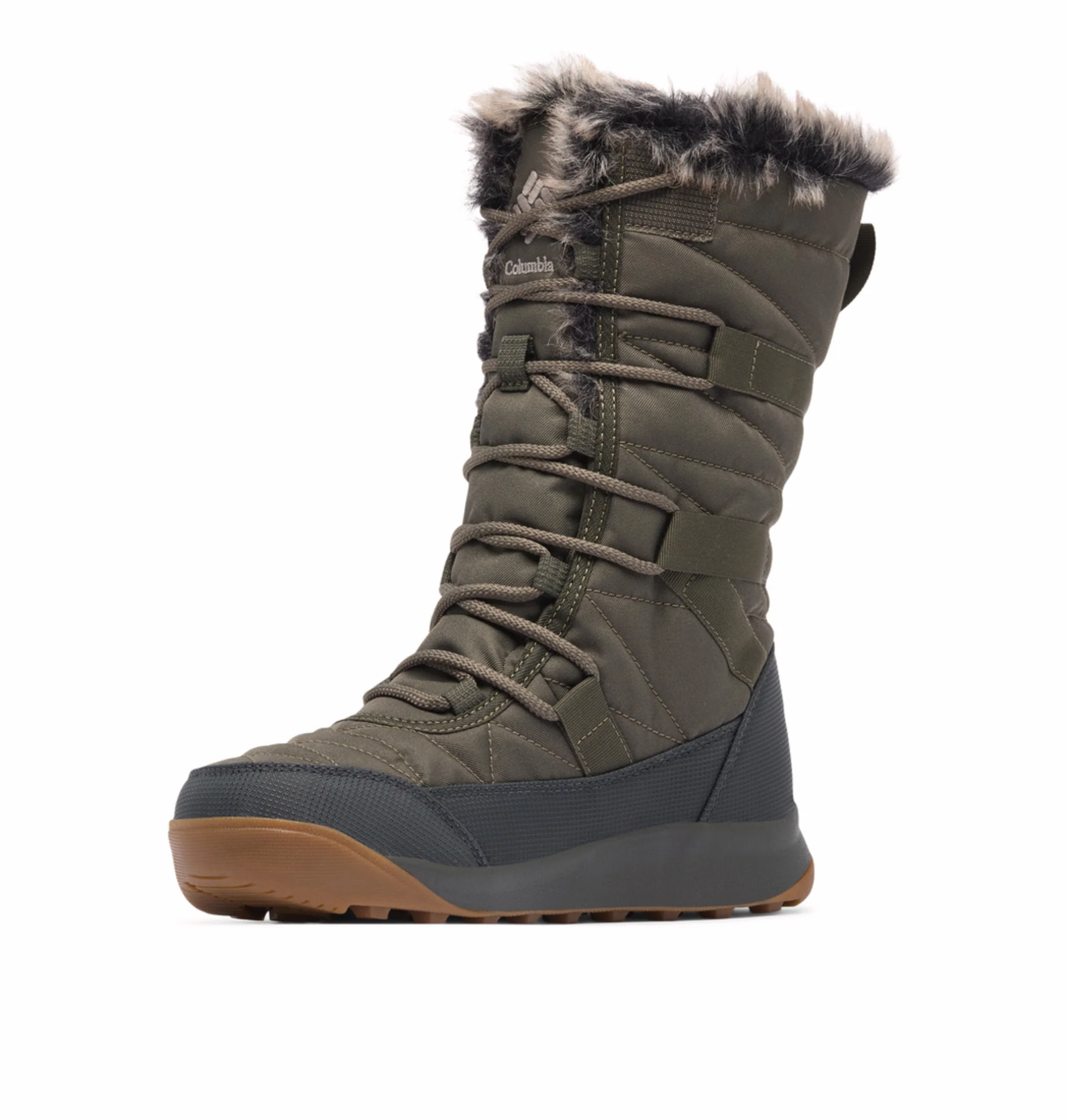 Columbia Women Green OmniHeat Reflective Minx IV Waterproof Snow Sports Boots - Image 11