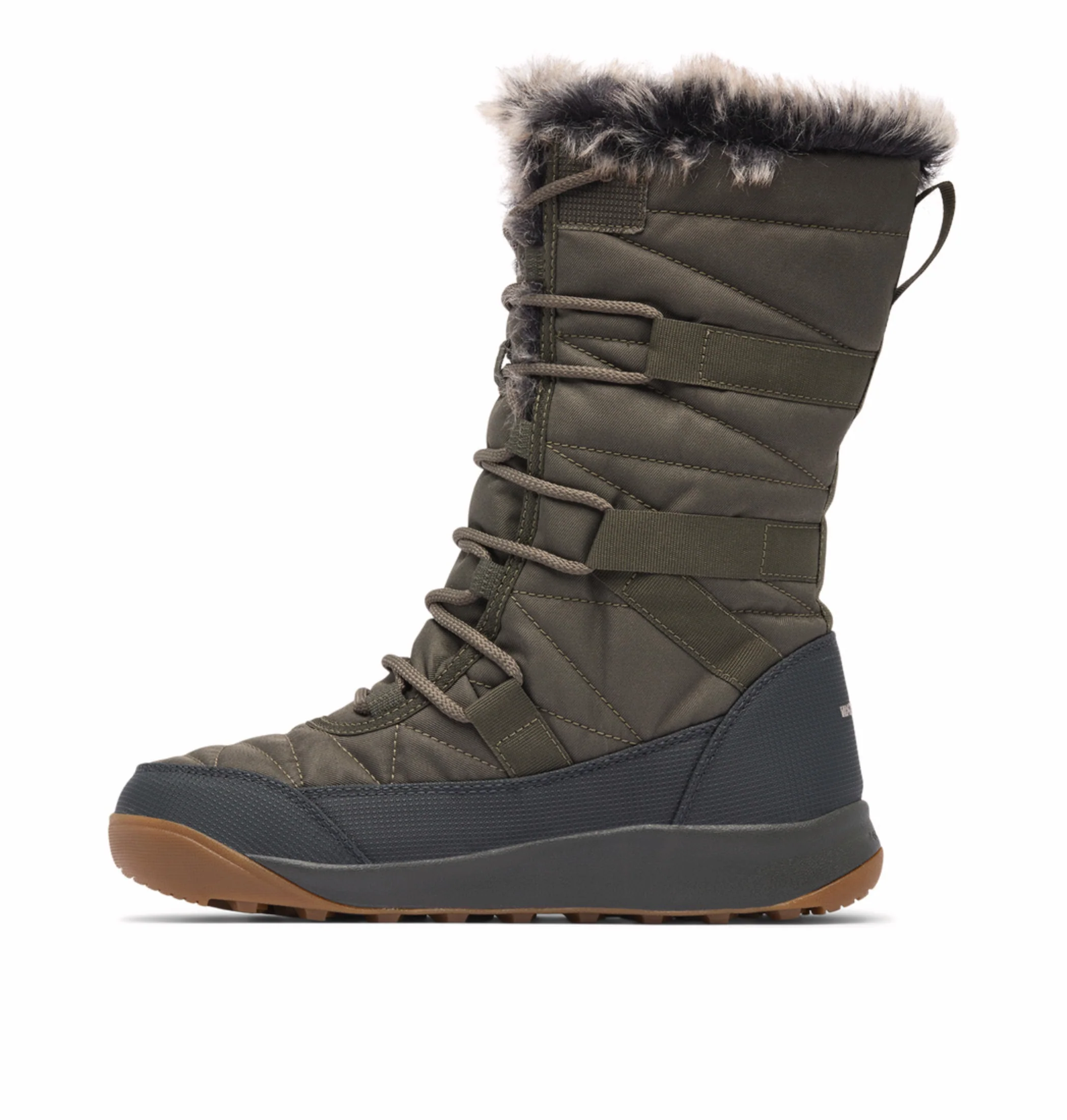 Columbia Women Green OmniHeat Reflective Minx IV Waterproof Snow Sports Boots - Image 4