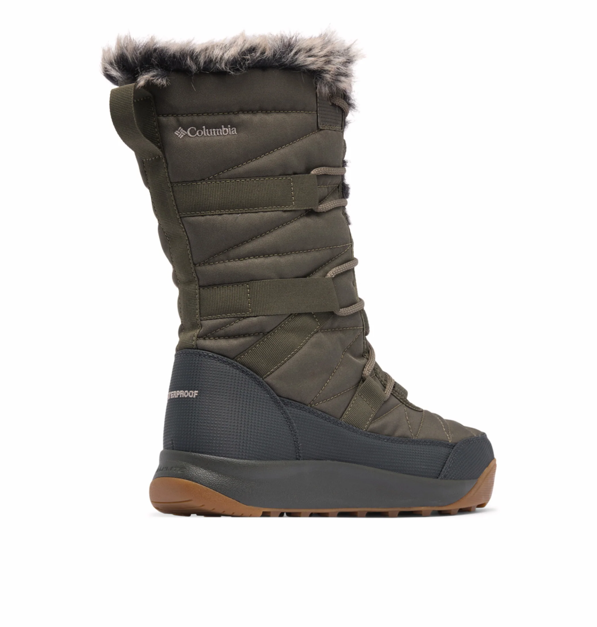 Columbia Women Green OmniHeat Reflective Minx IV Waterproof Snow Sports Boots - Image 9