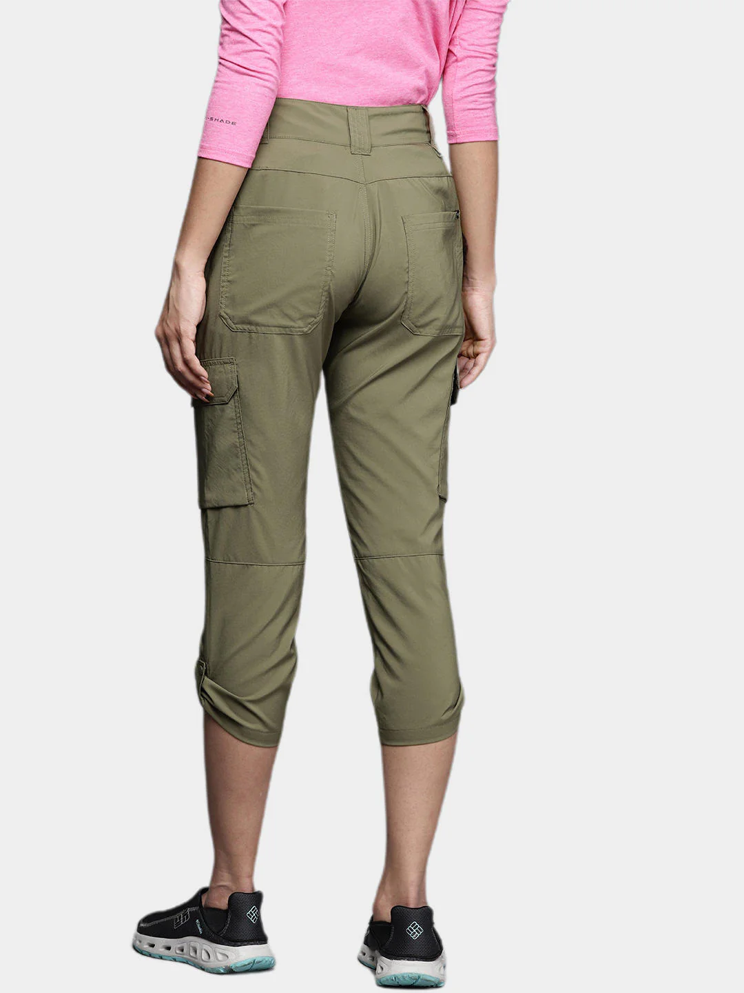 Columbia Women Green Silver Ridge Utility Capri (Sun Protection) - Image 14