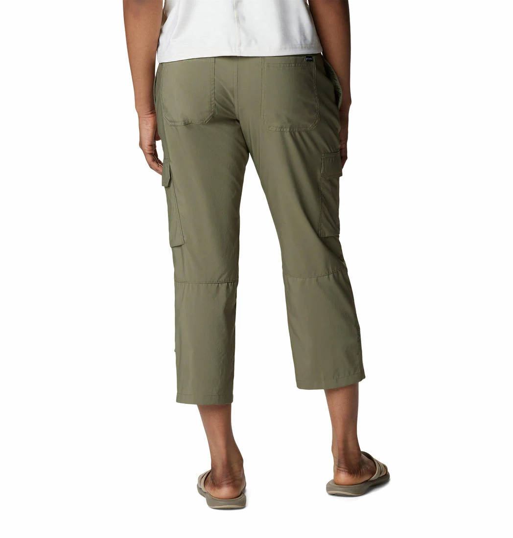 Columbia Women Green Silver Ridge Utility Capri (Sun Protection) - Image 7