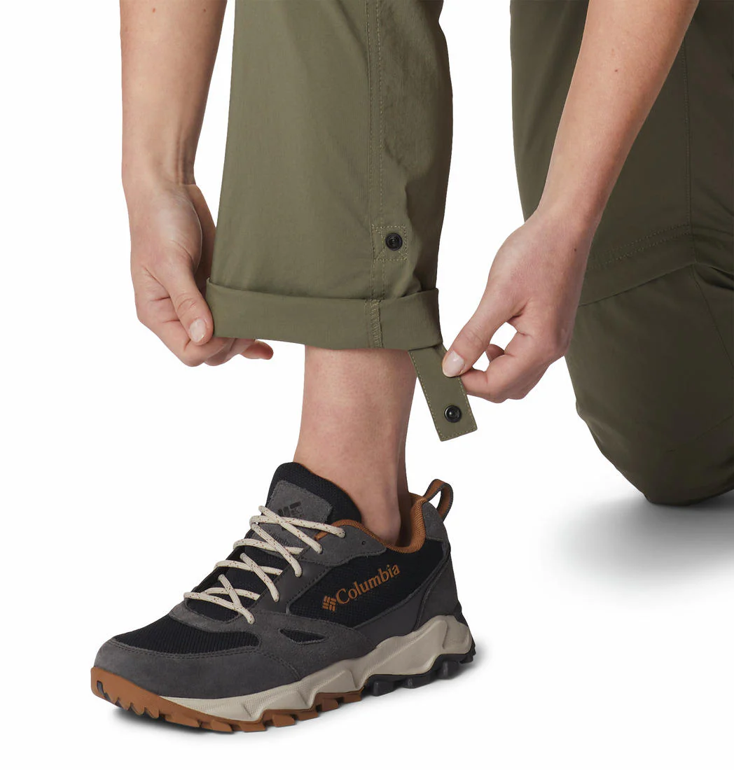 Columbia Women Green Silver Ridge Utility Convertible Pant (Sun Protection) - Image 4
