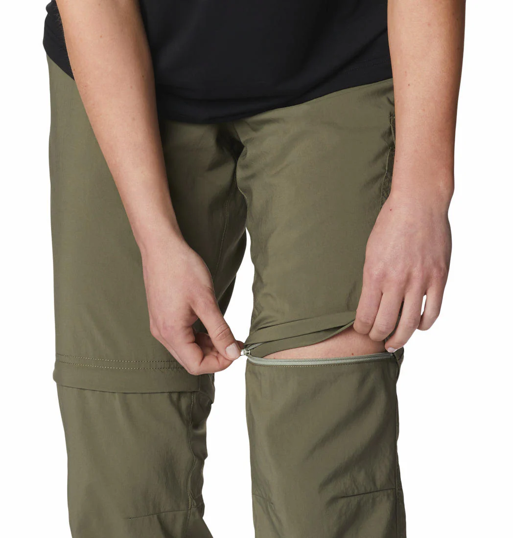 Columbia Women Green Silver Ridge Utility Convertible Pant (Sun Protection) - Image 6