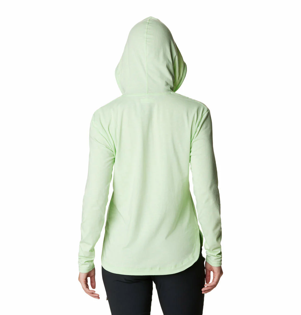 Columbia Women Green Sun Trek Hooded Pullover (Sun Protection) - Image 6