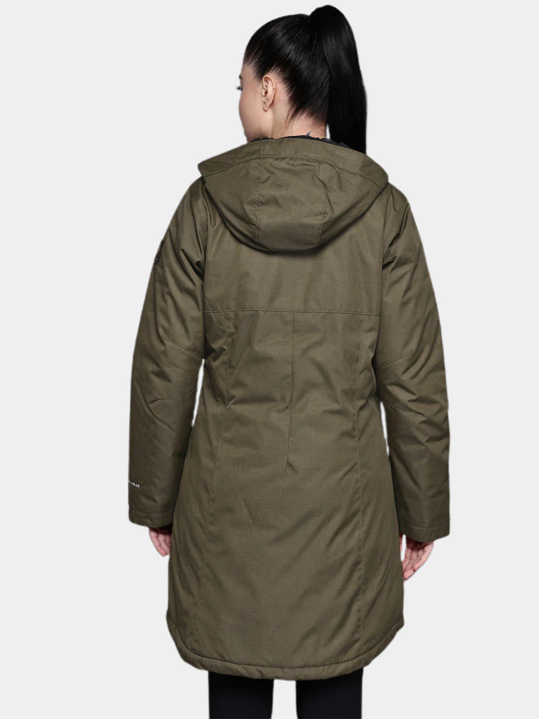 Columbia Women Olive Suttle Mountain Long Insulated Jacket - Image 11