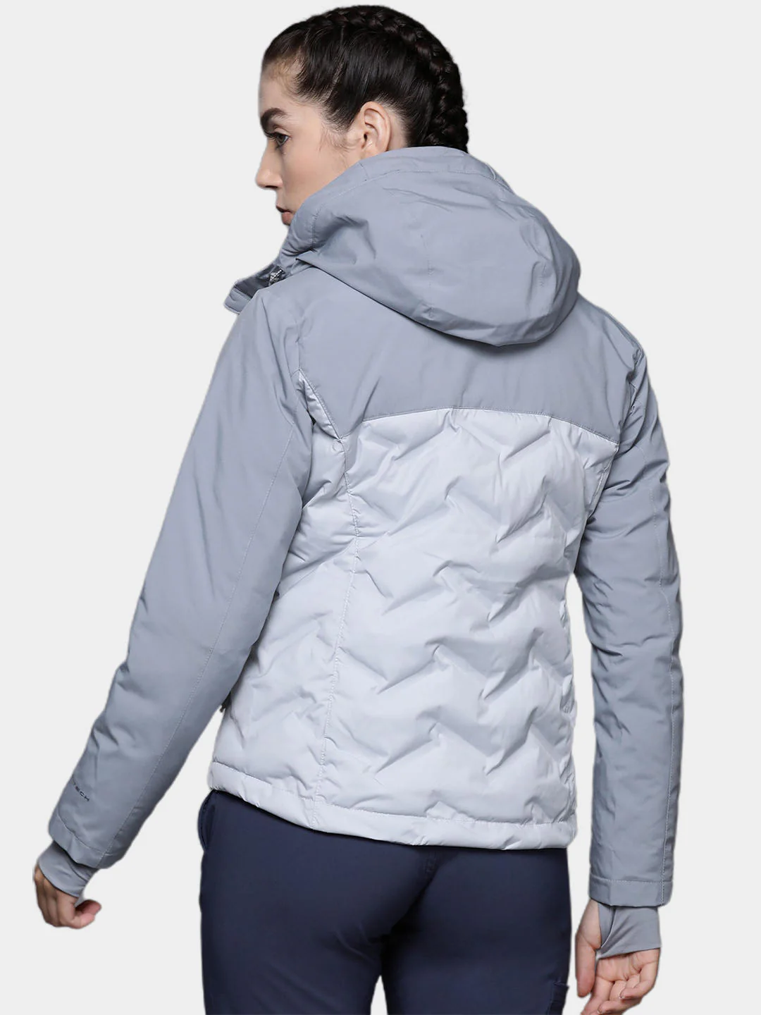 Columbia Women Grey Grand Trek II Down Jacket - Image 13
