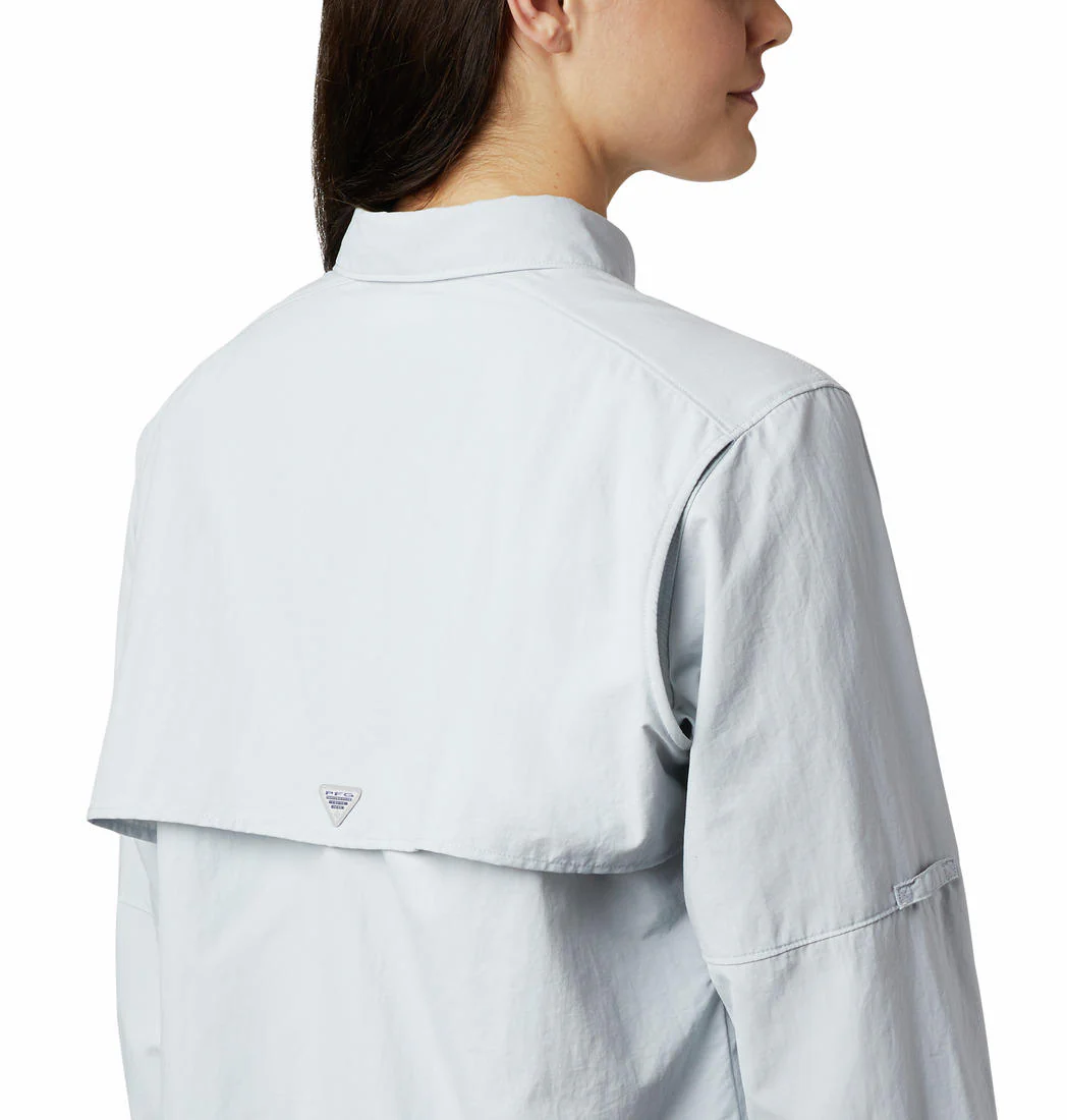 Columbia Women Grey Womens Bahama LS (Sun Protection) - Image 3