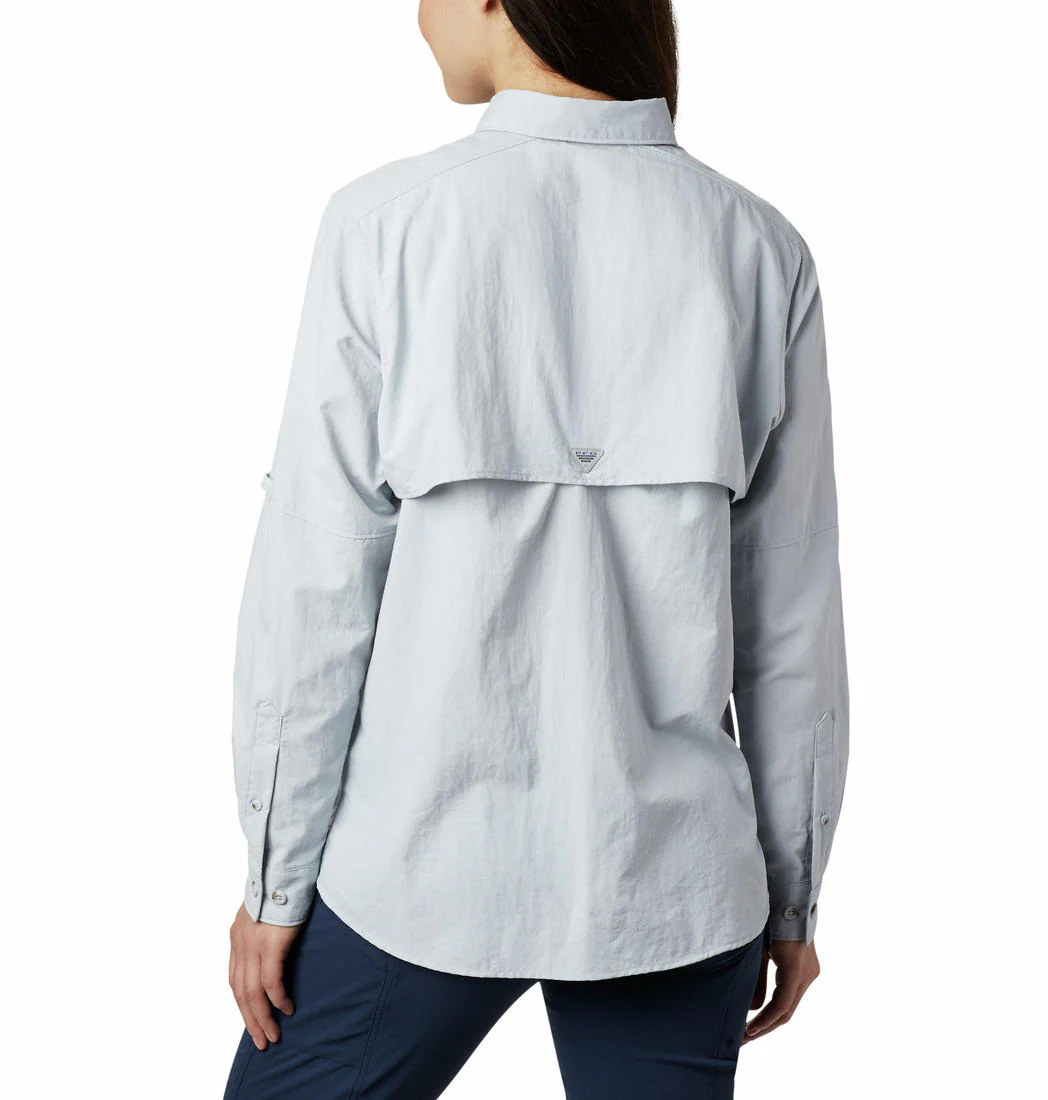 Columbia Women Grey Womens Bahama LS (Sun Protection) - Image 5