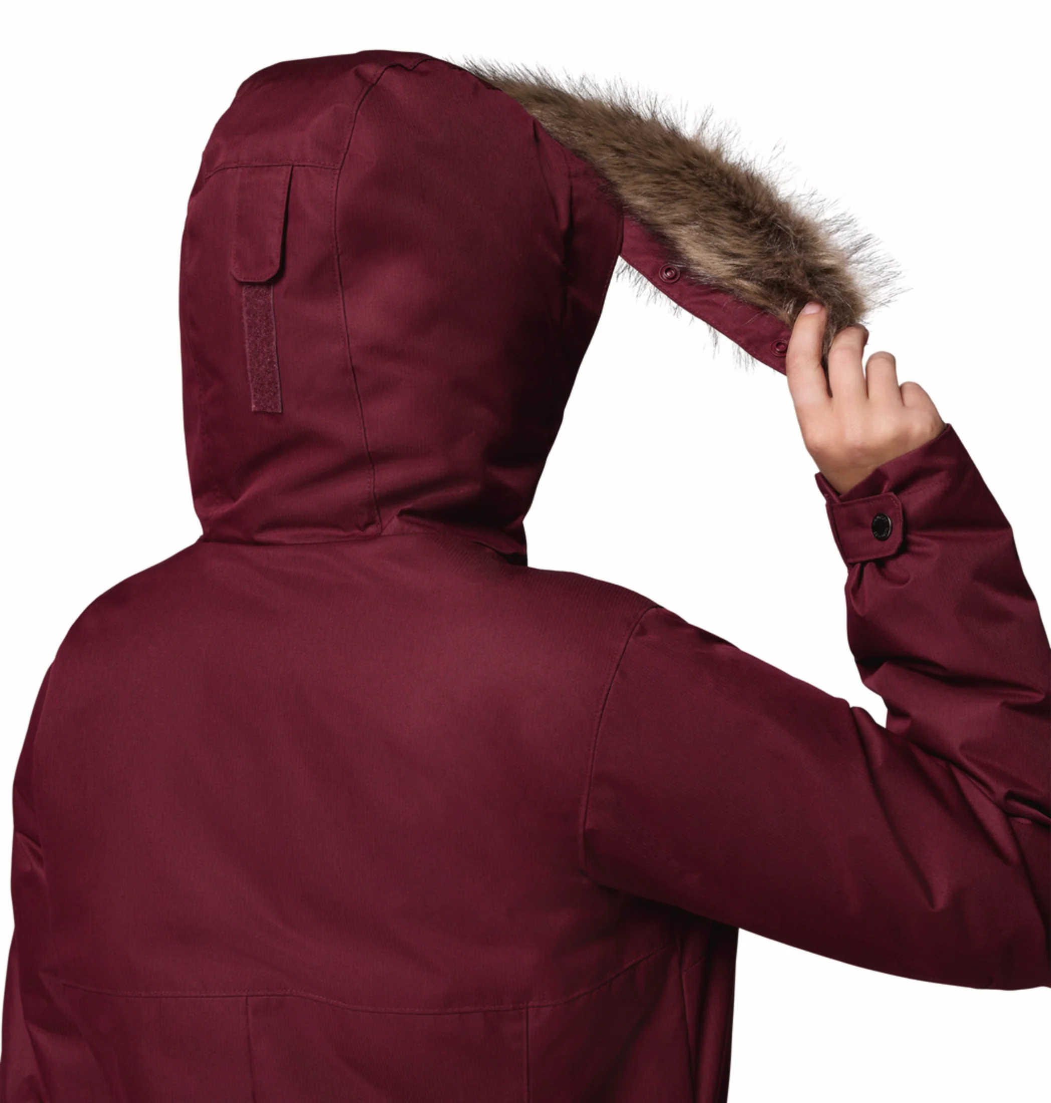 Columbia Women Maroon OmniHeat Reflective Suttle Mountain Insulated Jacket - Image 11