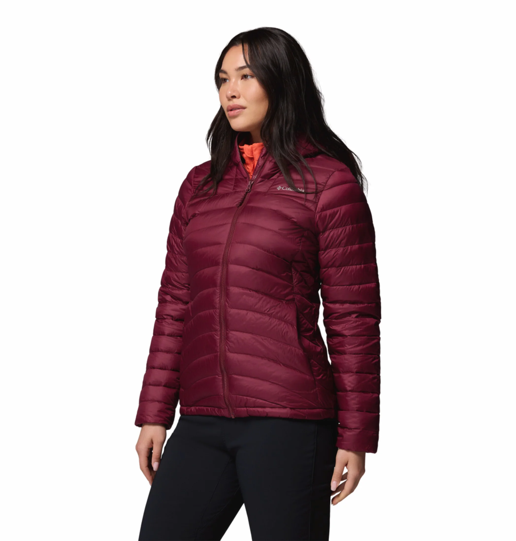 Columbia Women Maroon OmniShield Corelite Down Jacket - Image 5