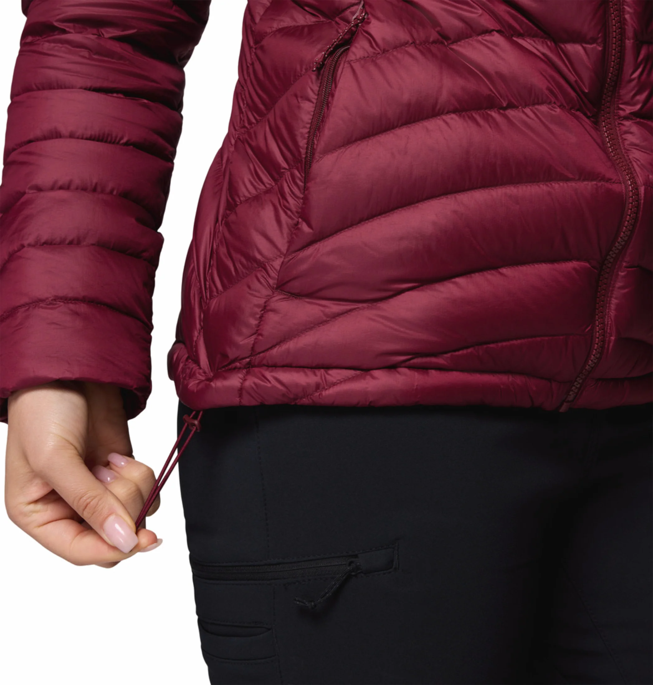 Columbia Women Maroon OmniShield Corelite Down Jacket - Image 9