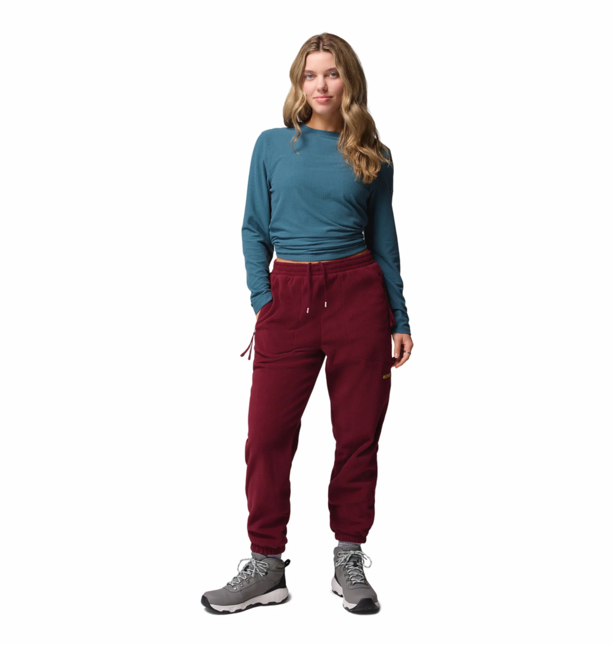 Columbia Women Maroon Sequoia Grove Warm Pant - Image 6