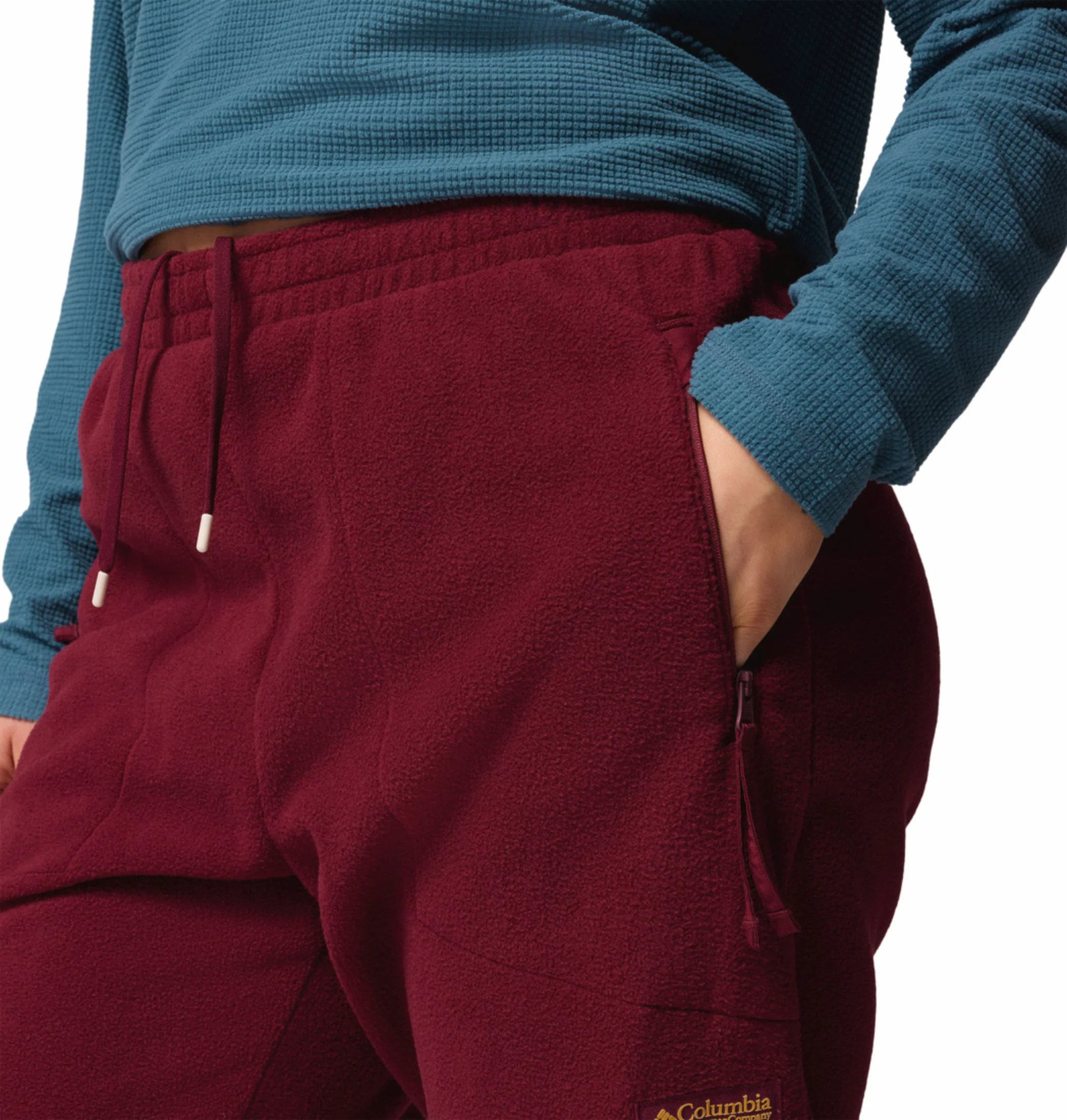 Columbia Women Maroon Sequoia Grove Warm Pant - Image 7