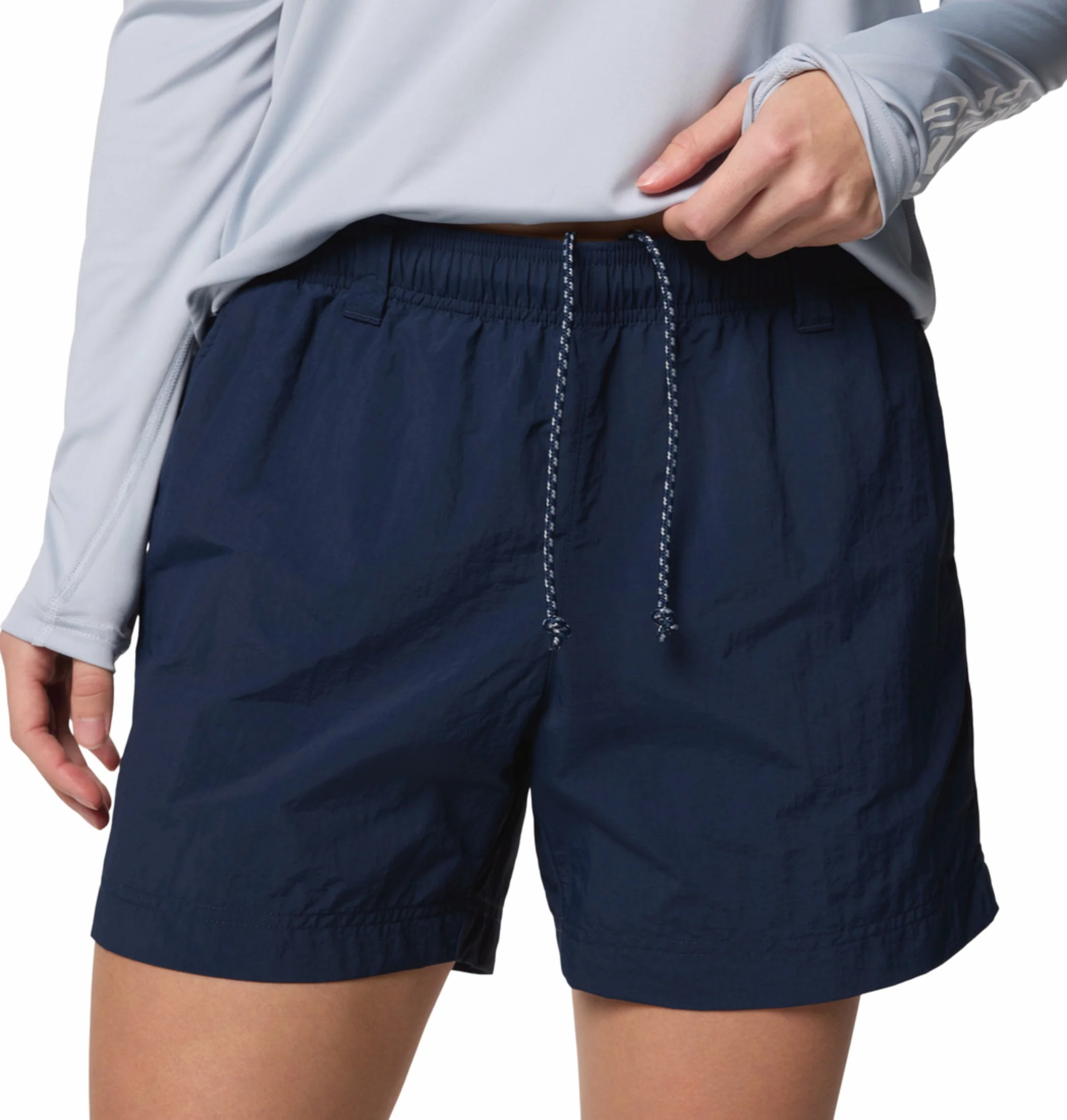 Columbia Women Navy Blue Omni-Shade W Backcast II Short - Image 7