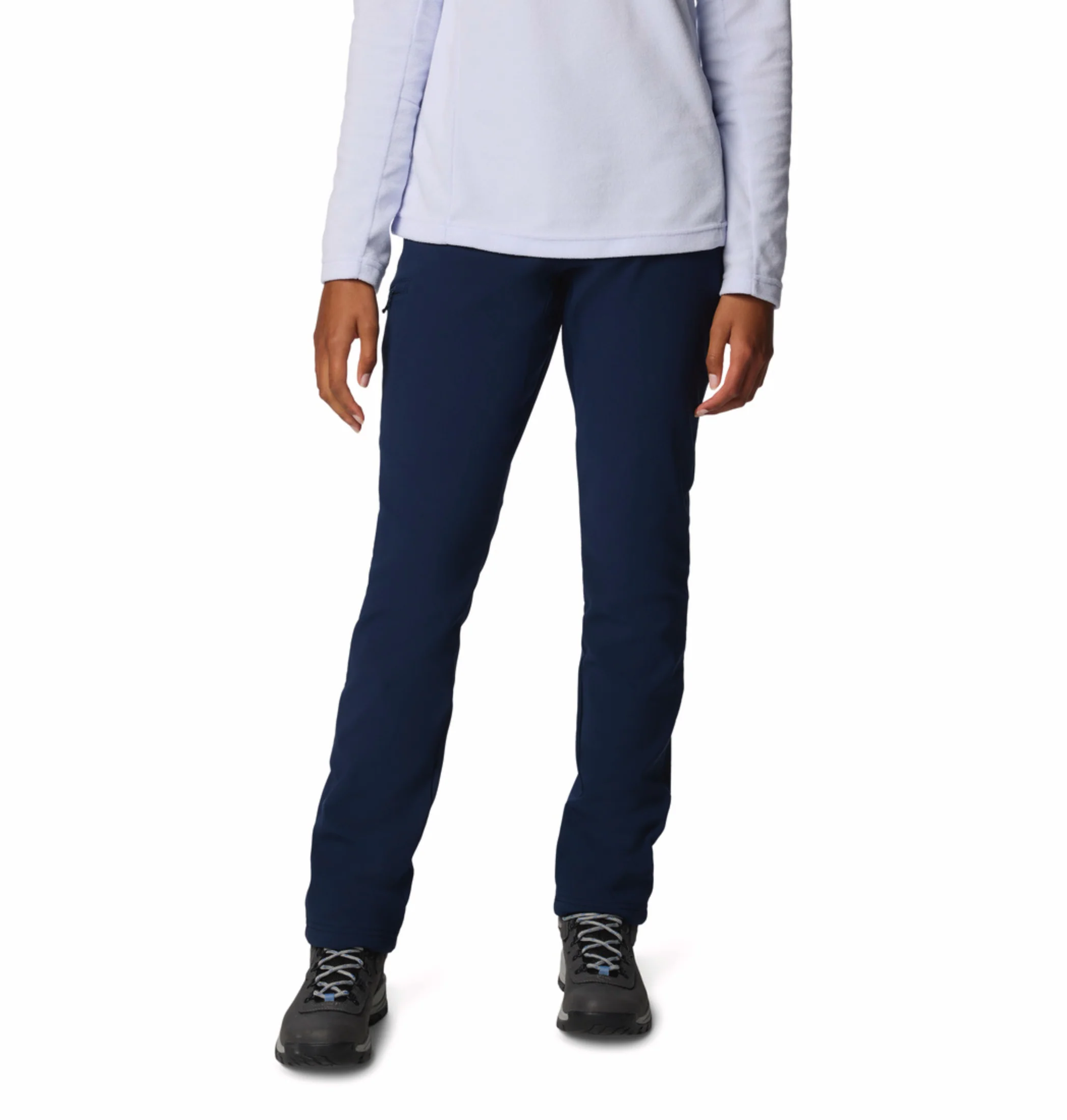 Columbia Women Navy Blue OmniShield Back Beauty High-Rise Pant