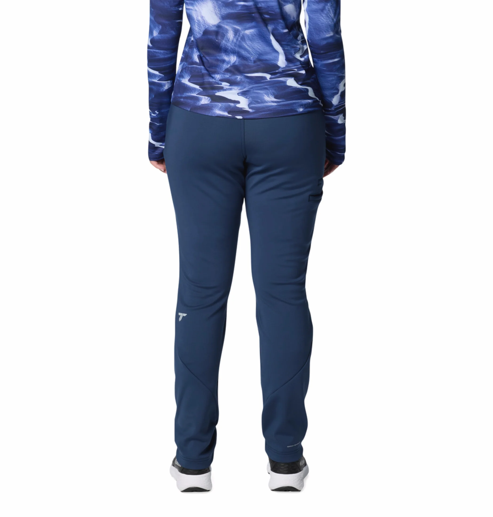 Columbia Women Navy Blue OmniShield Vast Canyon Soft Shell Pant - Image 4