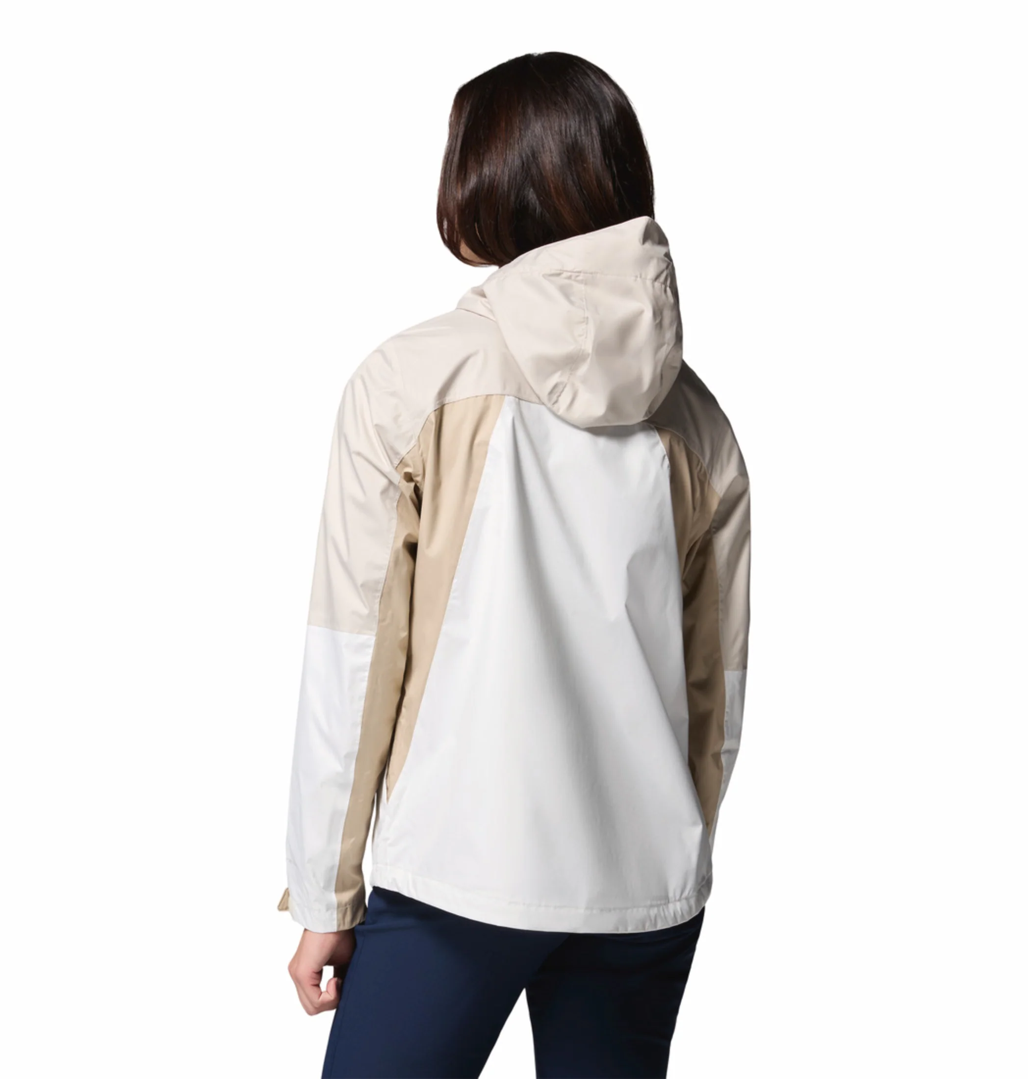 Columbia Women Off- White Omni-Tech Inner Limits IV Rain Jacket - Image 2