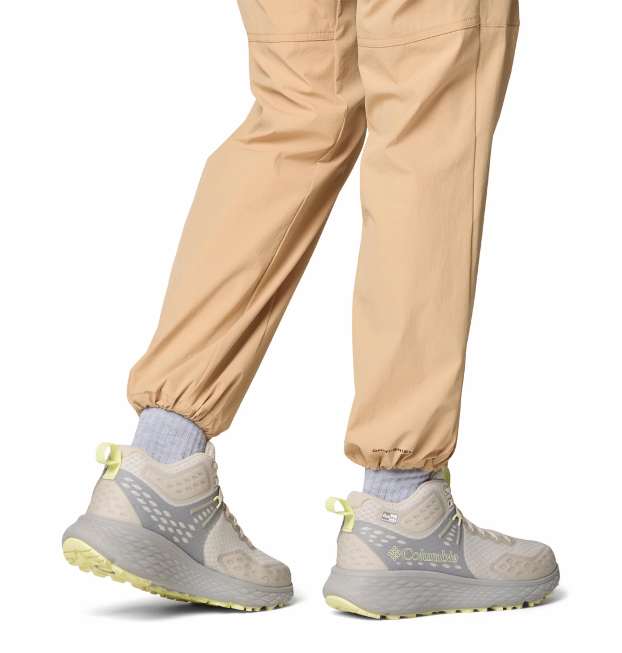Columbia Women Off White OmniMax Konos TRS Waterproof Hiking and Trekking Shoes - Image 12