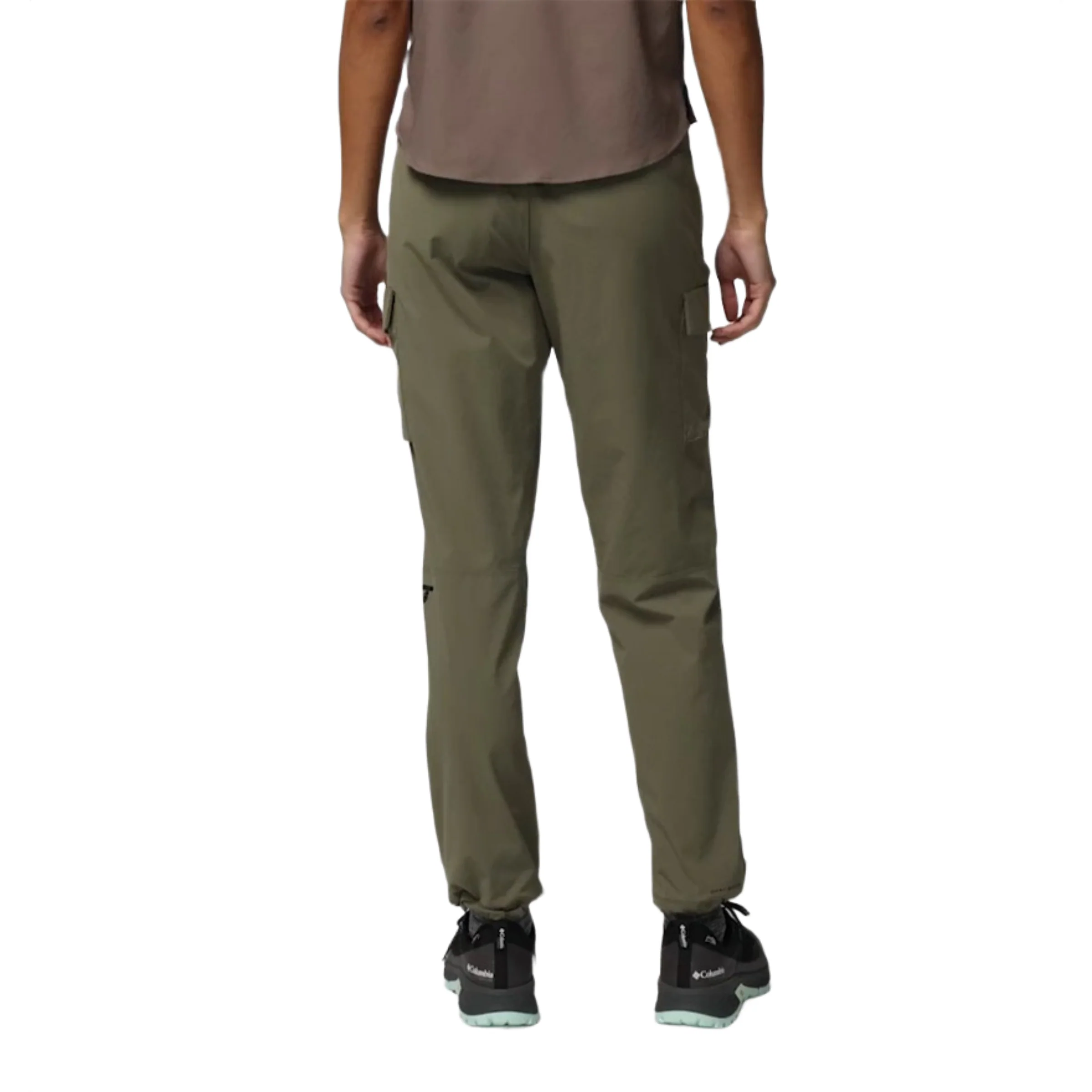 Columbia Women Olive Green Omni-Shade Silver Ridge Elite Pant - Image 4