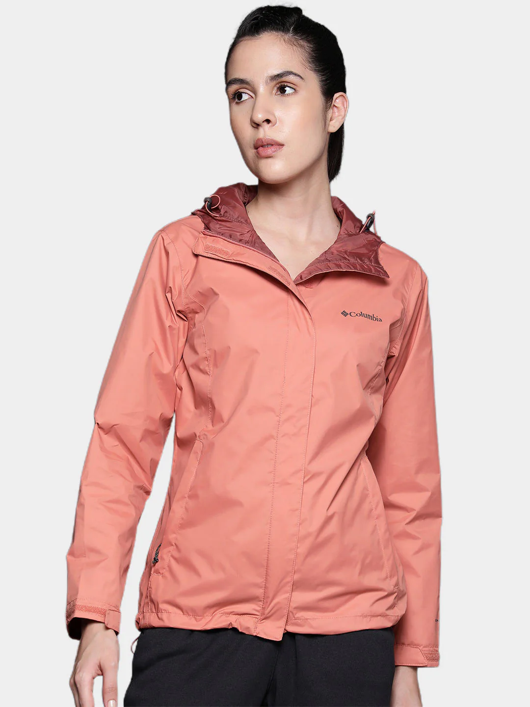 Columbia Women Orange Arcadia II Jacket Waterproof - Image 10
