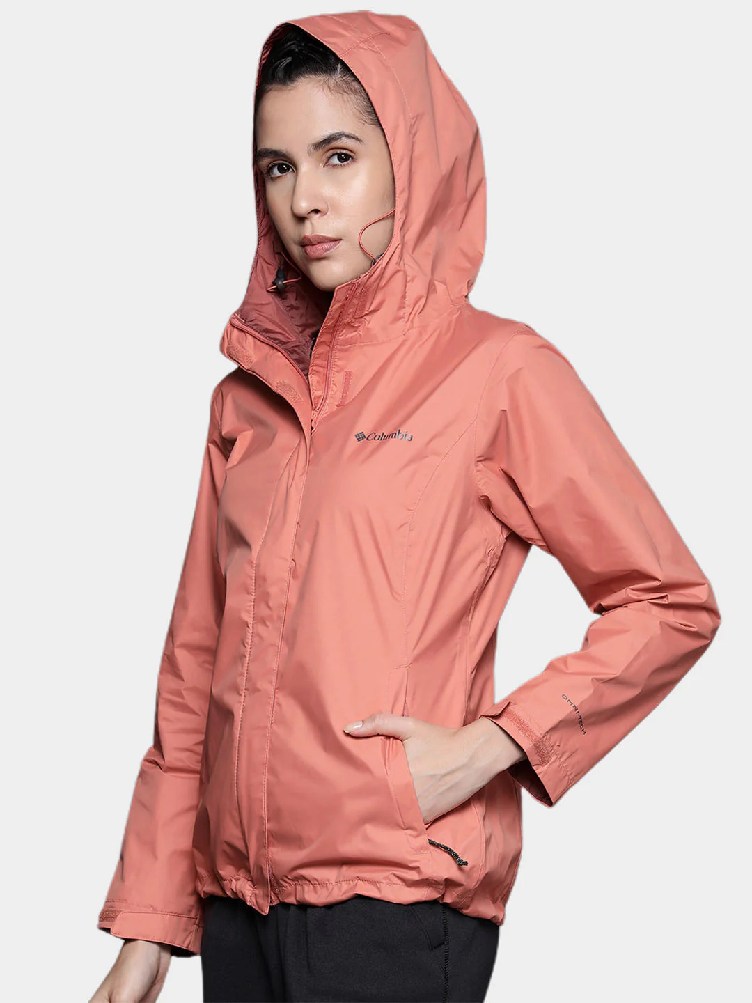 Columbia Women Orange Arcadia II Jacket Waterproof - Image 12
