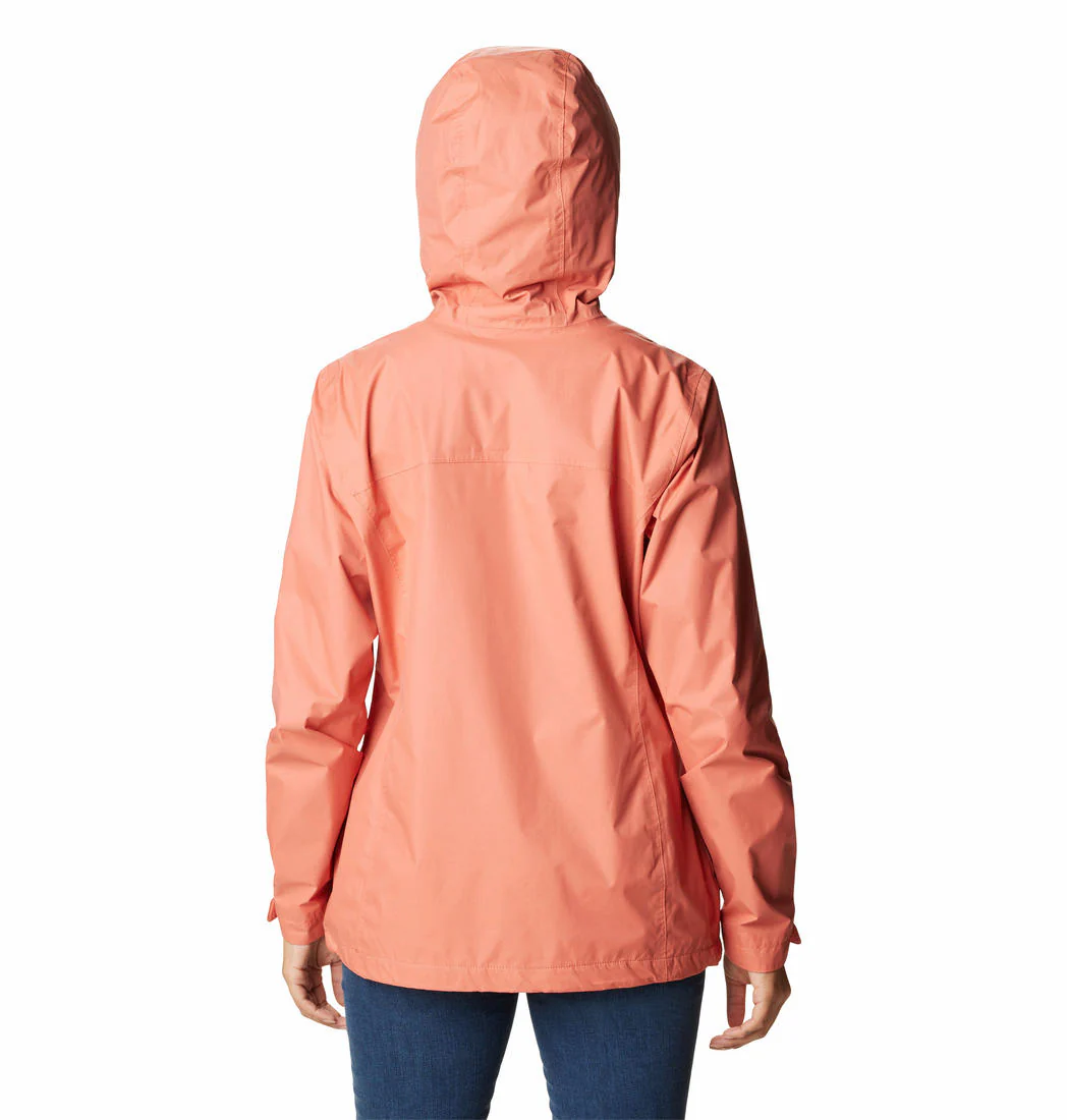 Columbia Women Orange Arcadia II Jacket Waterproof - Image 6