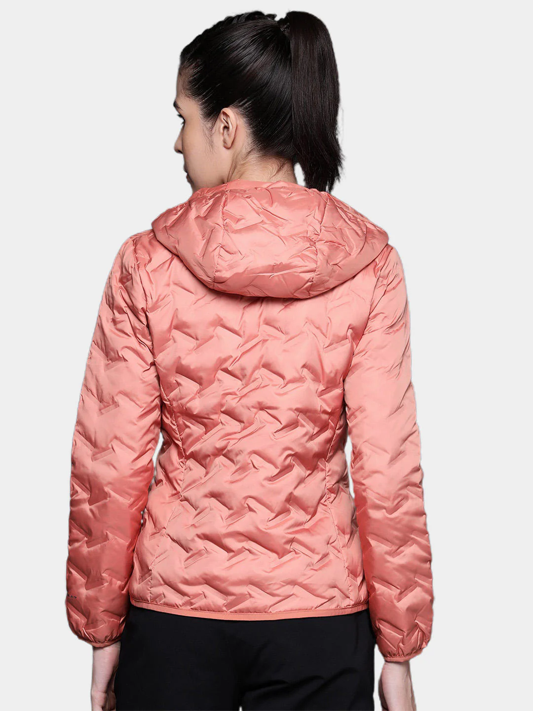 Columbia Women Orange Delta Ridge Down Hooded Jacket - Image 12