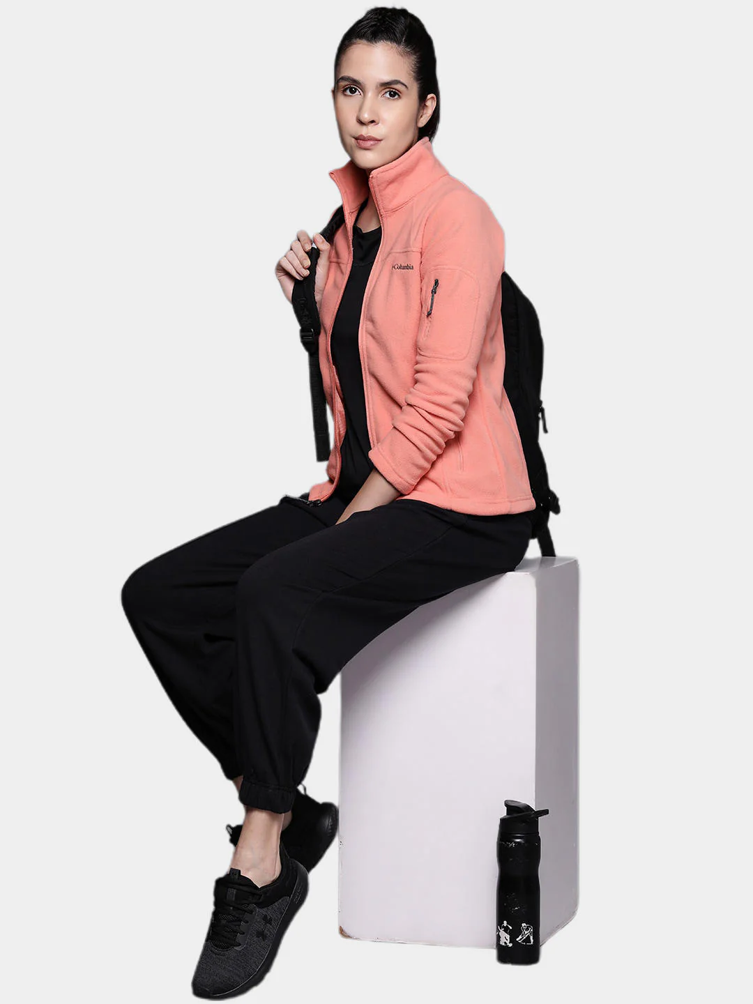 Columbia Women Orange Fast Trek II Jacket - Image 10