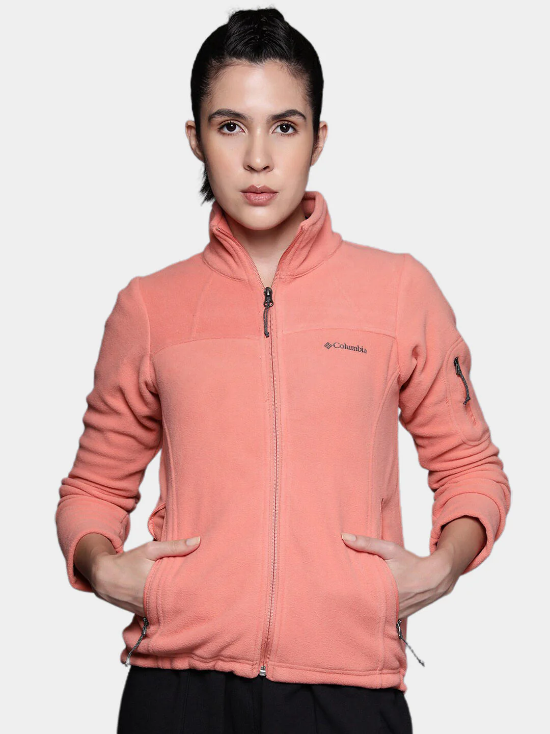 Columbia Women Orange Fast Trek II Jacket - Image 11