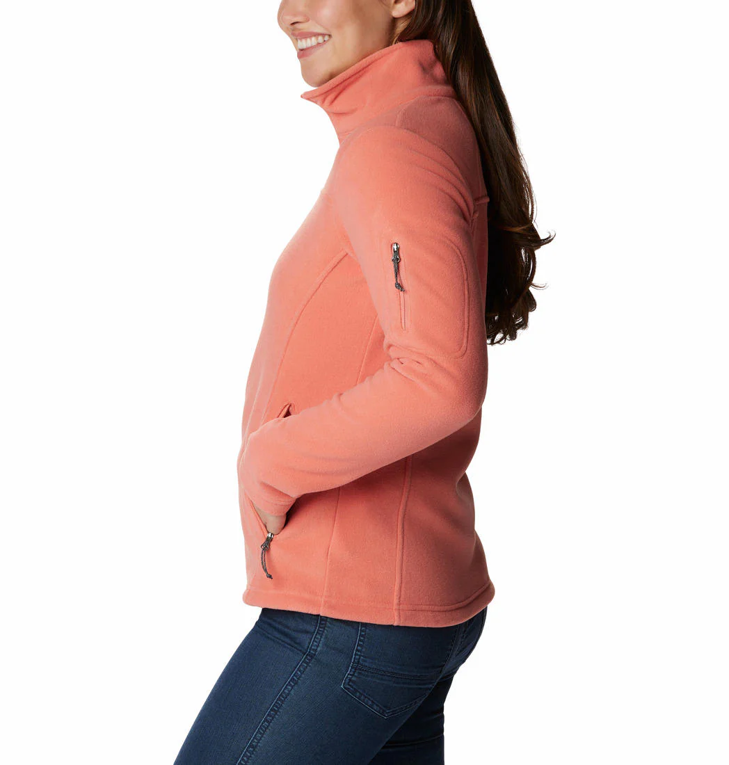 Columbia Women Orange Fast Trek II Jacket - Image 5
