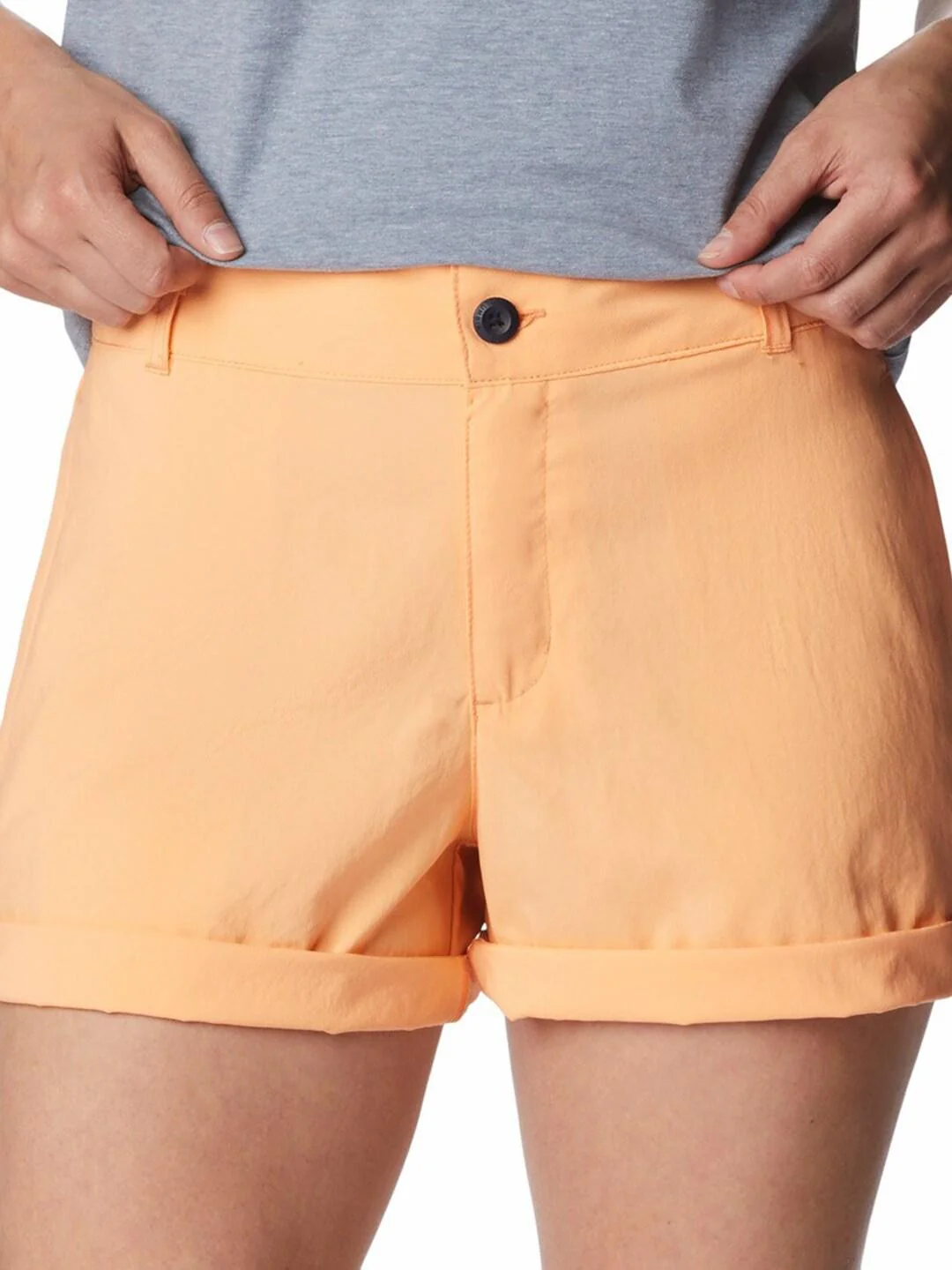 Columbia Women Peach Silver Ridge Utility Short (Sun Protection) - Image 8