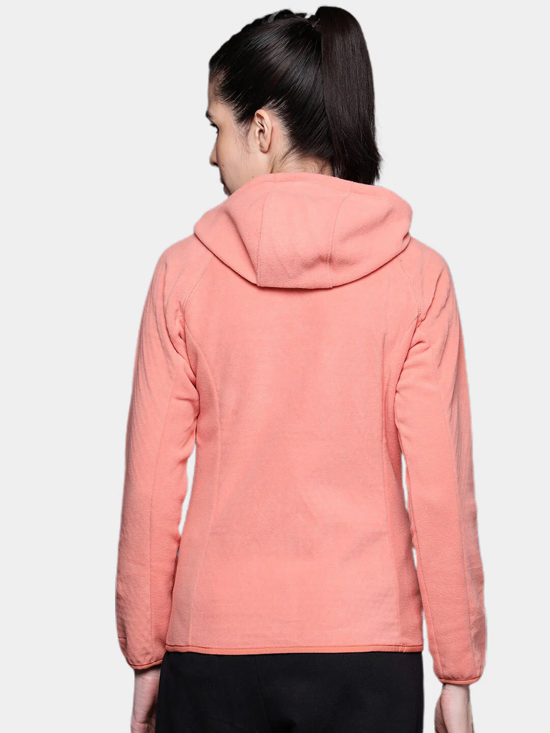 Columbia Women Orange W Outdoor Tracks Hooded FZ - Image 13