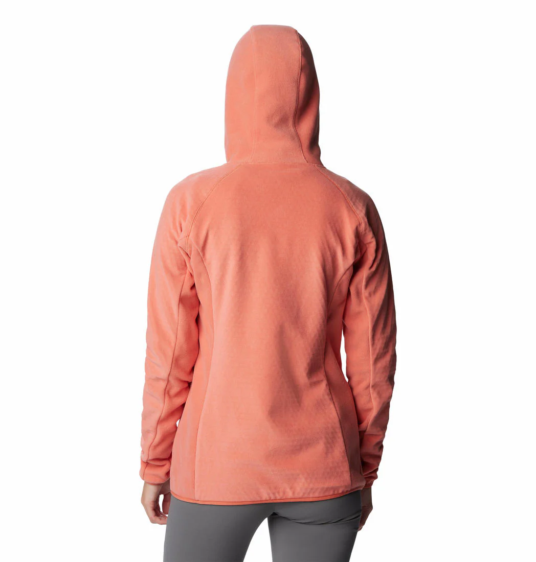 Columbia Women Orange W Outdoor Tracks Hooded FZ - Image 6