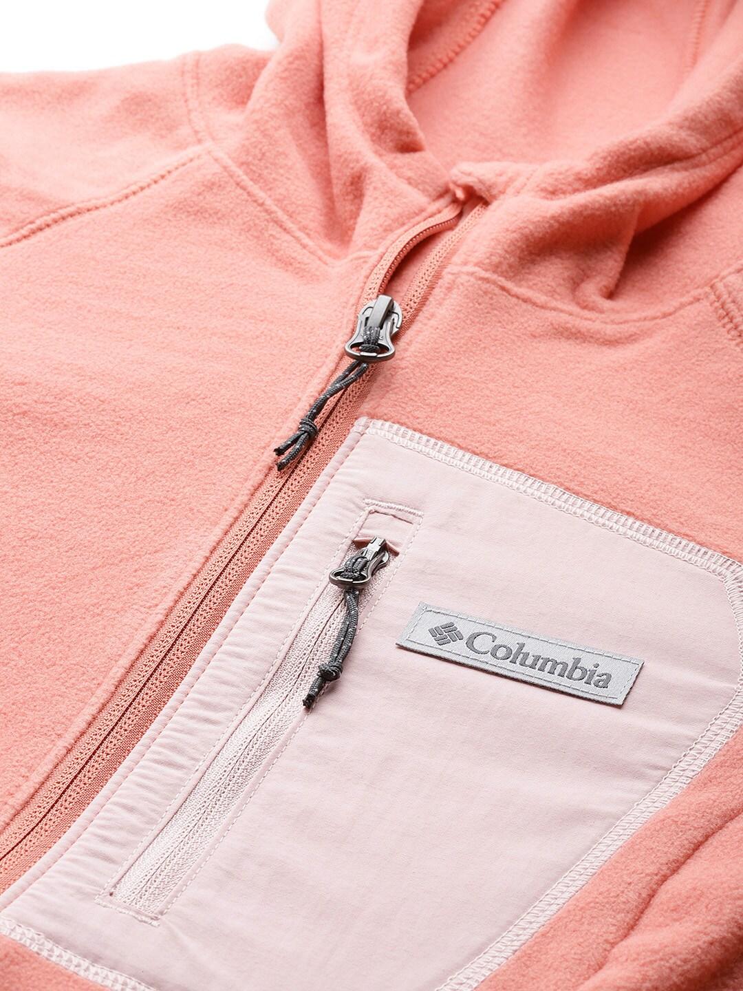 Columbia Women Orange W Outdoor Tracks Hooded FZ - Image 7