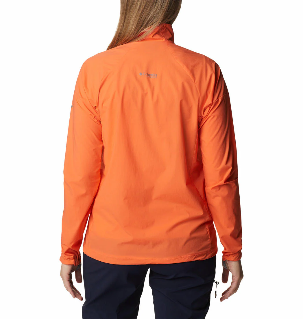 Columbia Women Orange W Titan Pass Lightweight 1/2 Zip - Image 9