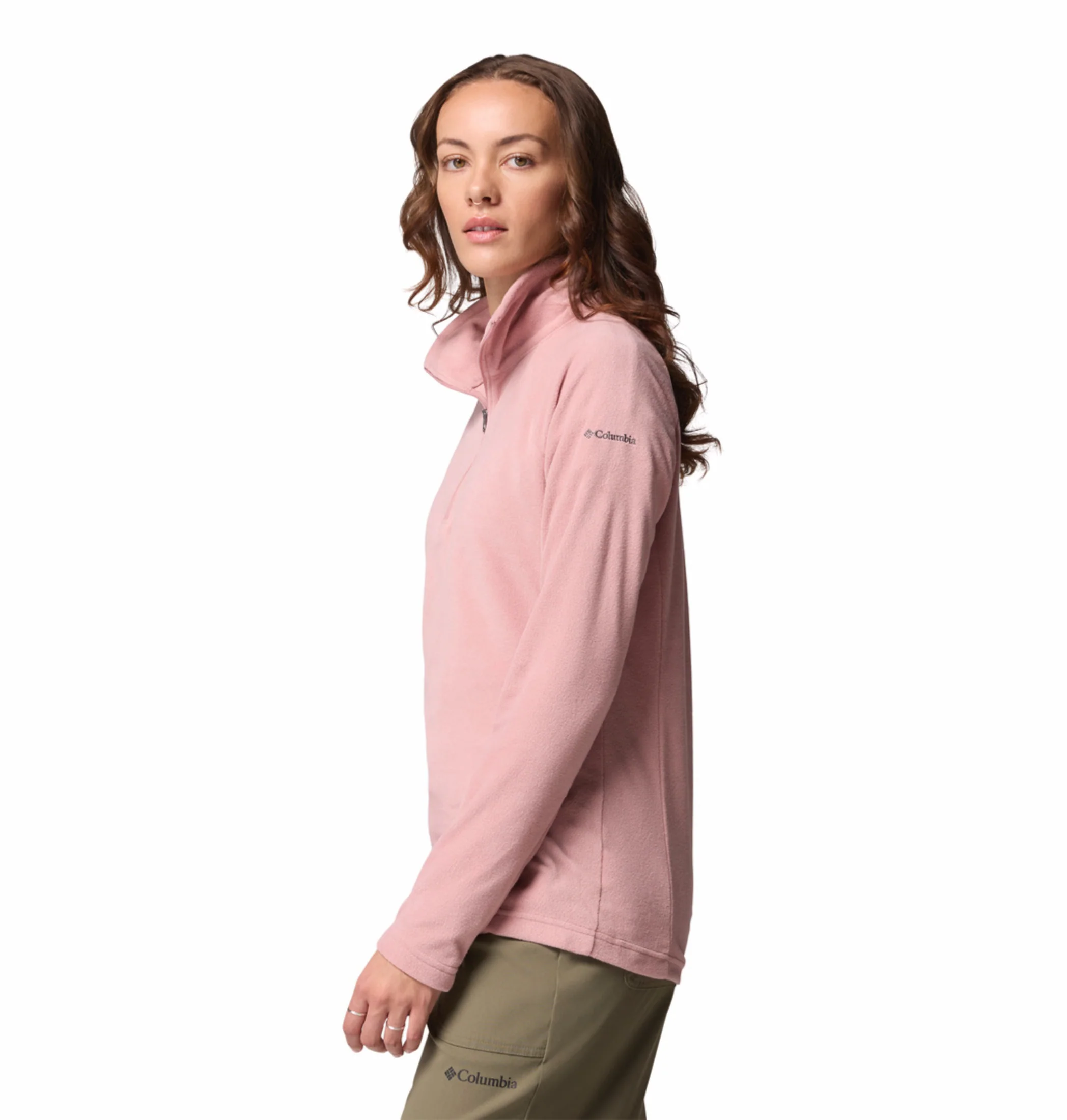 Columbia Women Pink Glacial IV Pullover - Image 5