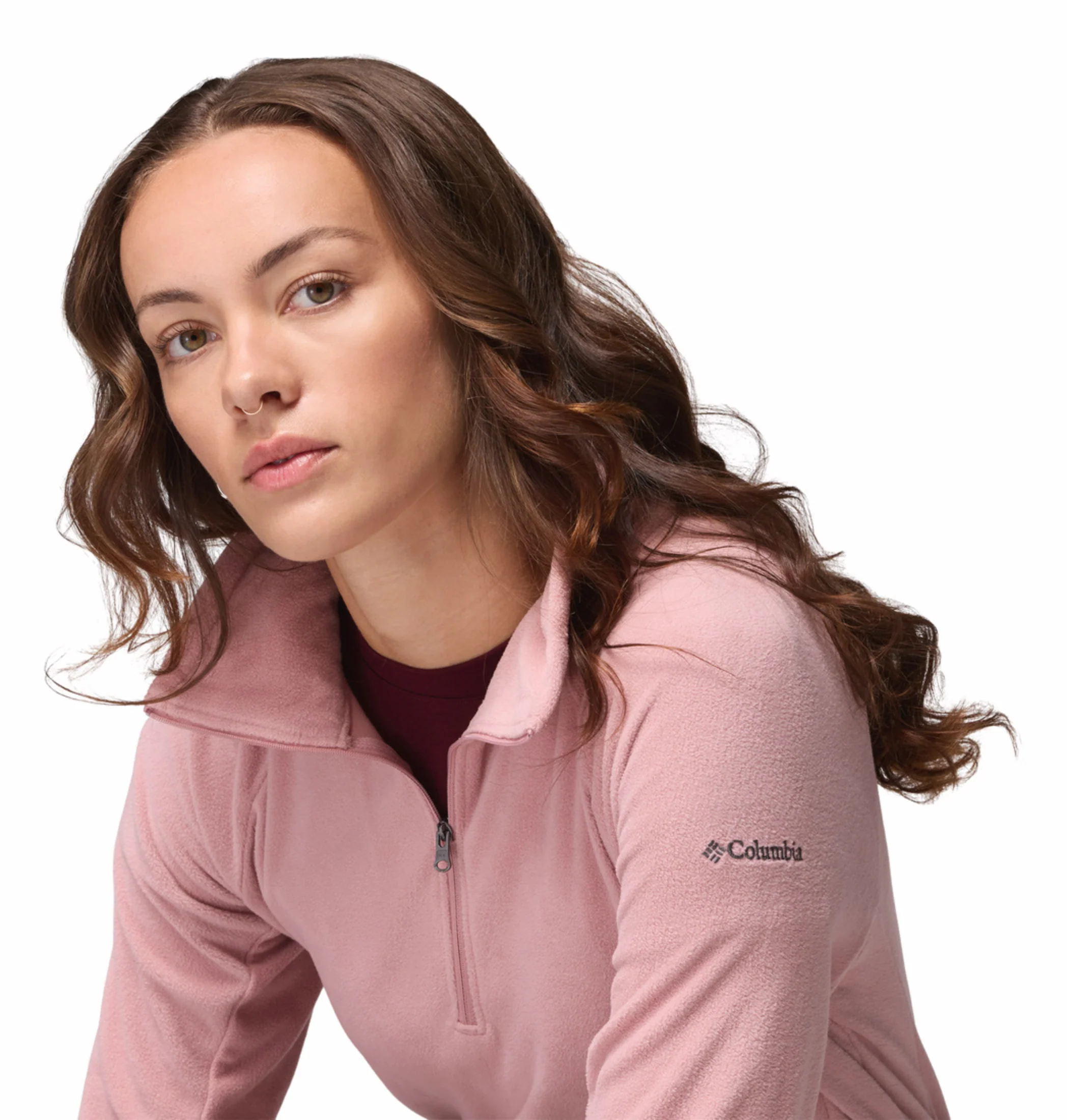 Columbia Women Pink Glacial IV Pullover - Image 7
