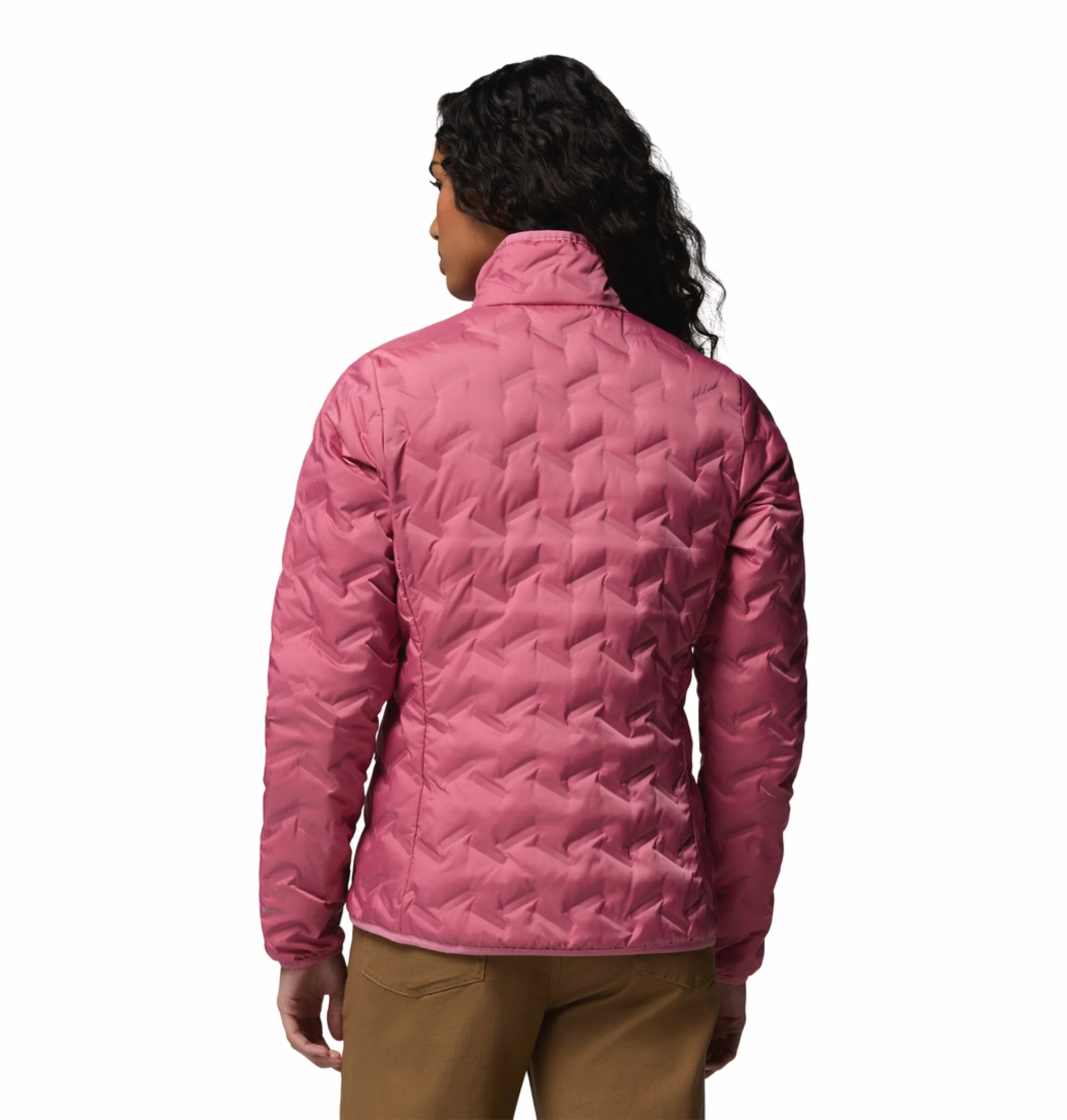Columbia Women Pink Heat Seal Delta Ridge II Down Jacket - Image 2