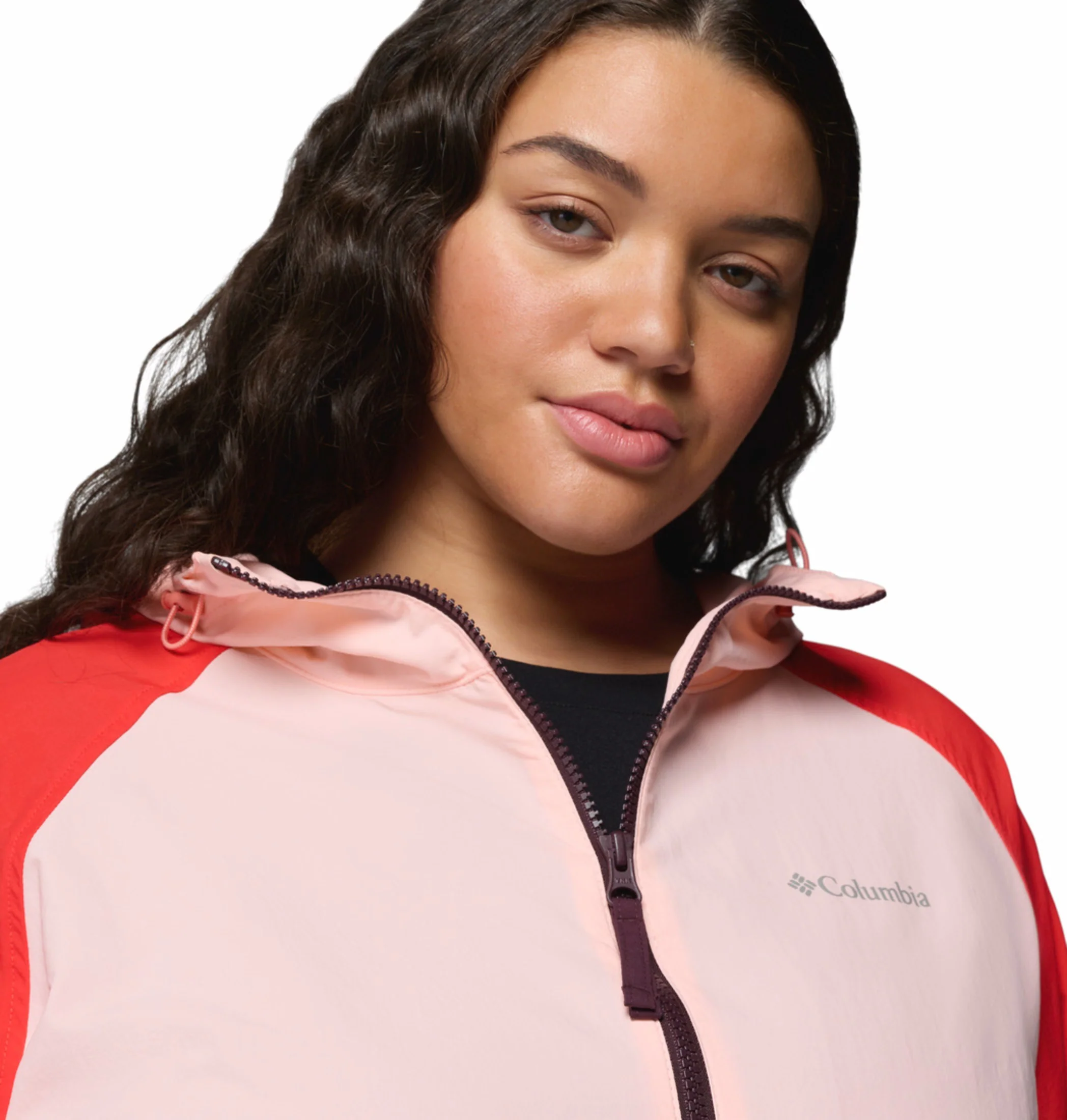 Columbia Women Pink Omni-Shade Spire Valley Windbreaker - Image 8