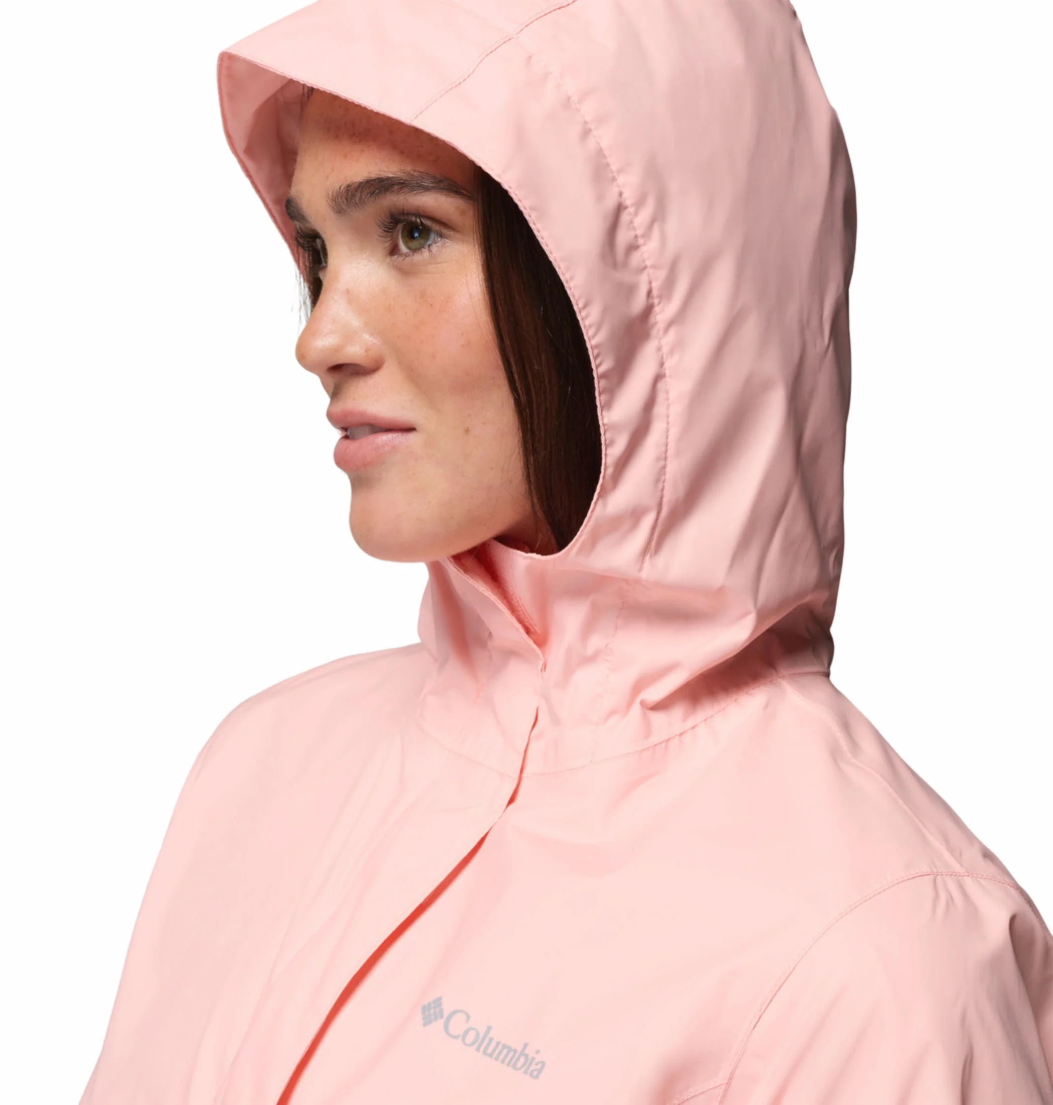 Columbia Women Pink Omni-Tech Arcadia II Rain Jacket - Image 10
